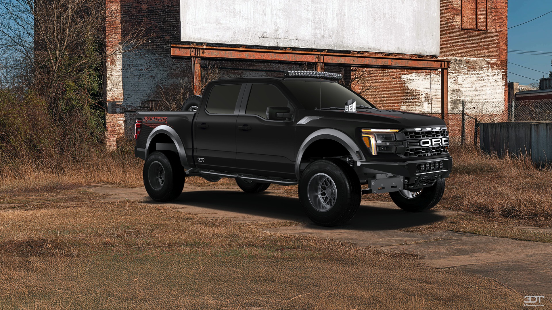 Ford F-150 Raptor 4 Door pickup truck 2024 tuning
