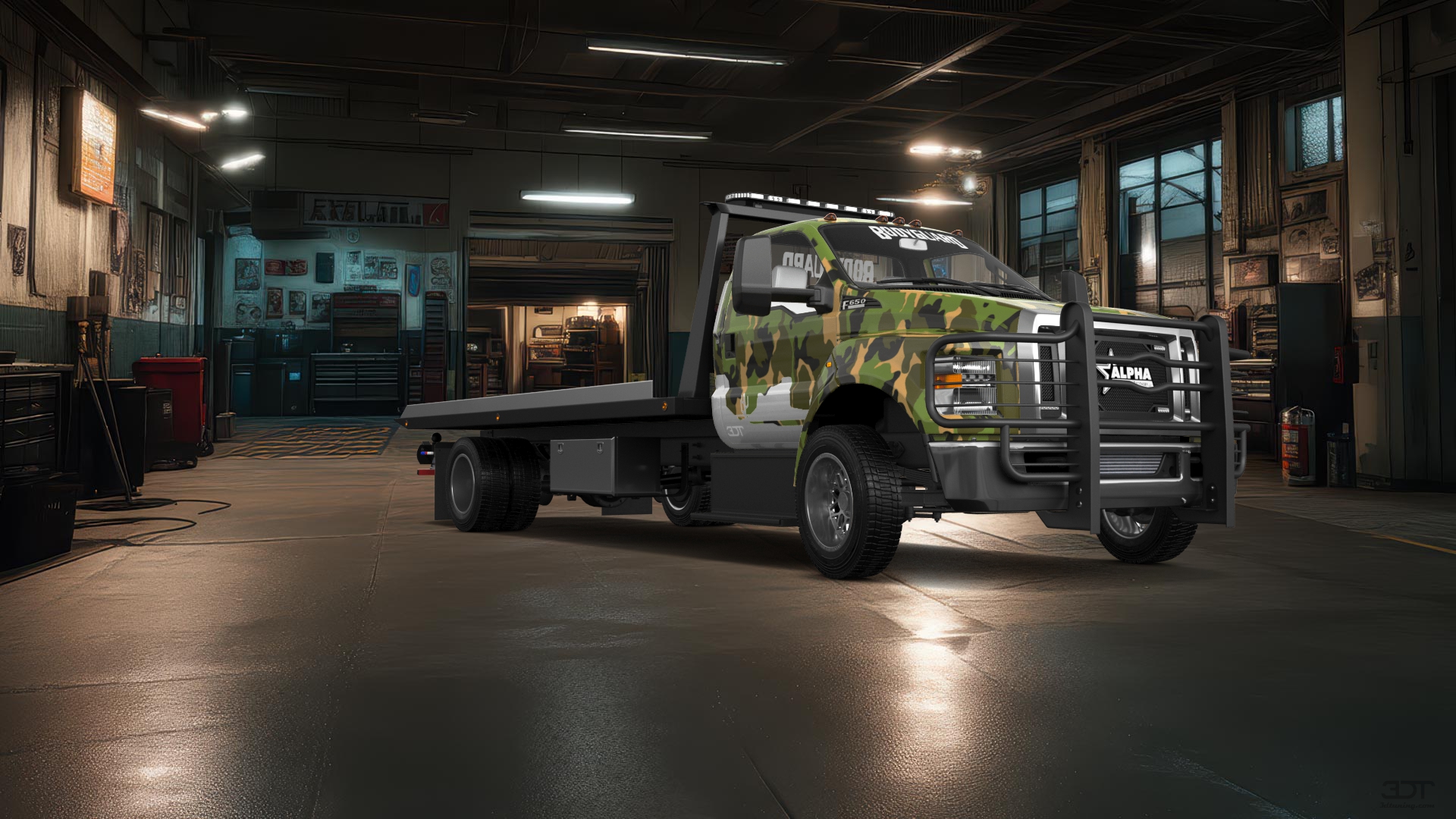 Ford F-650 Tow Truck Pickup 2016 tuning