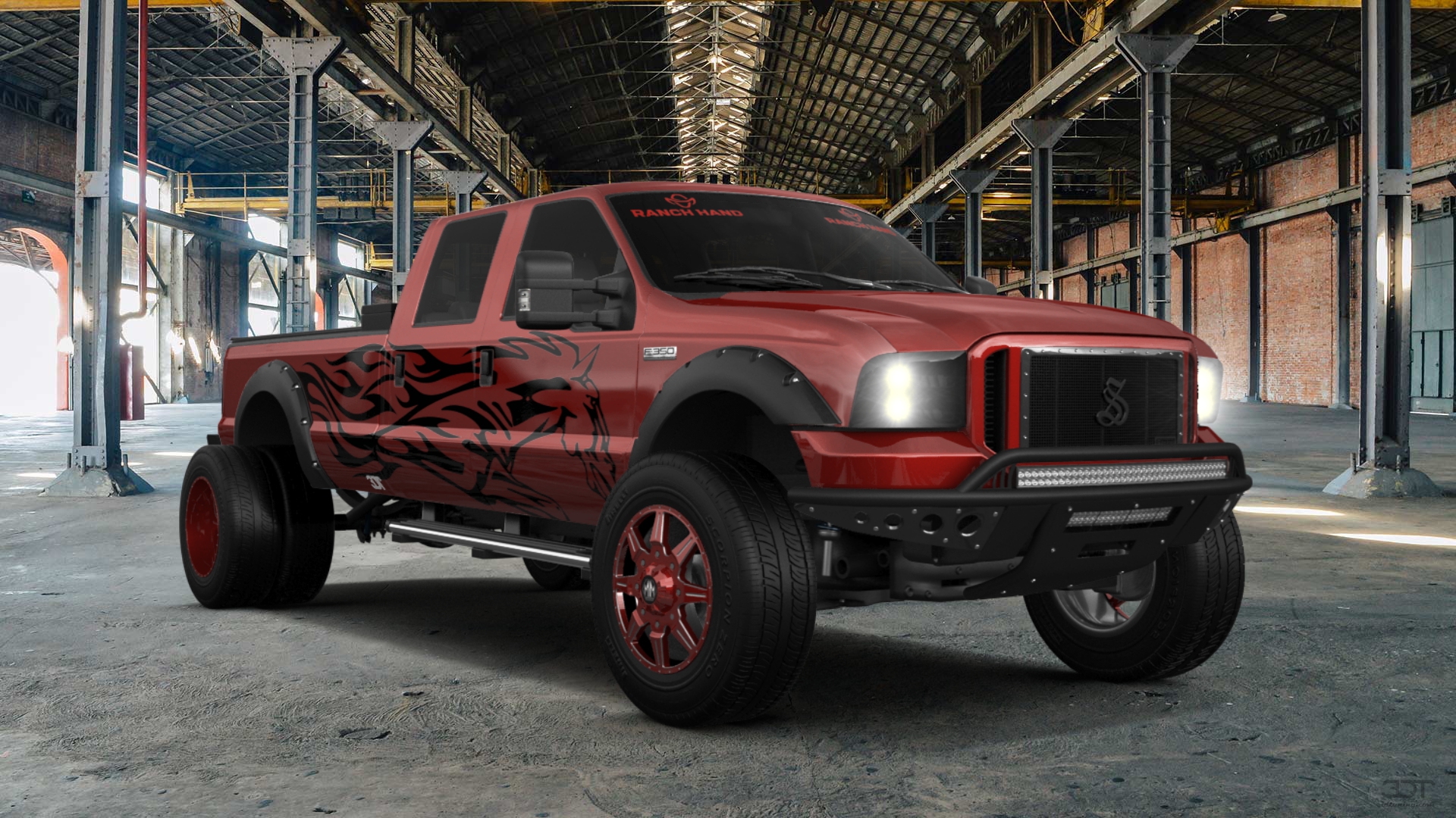 Ford F-350 DRW 4 Door pickup truck 1999 tuning
