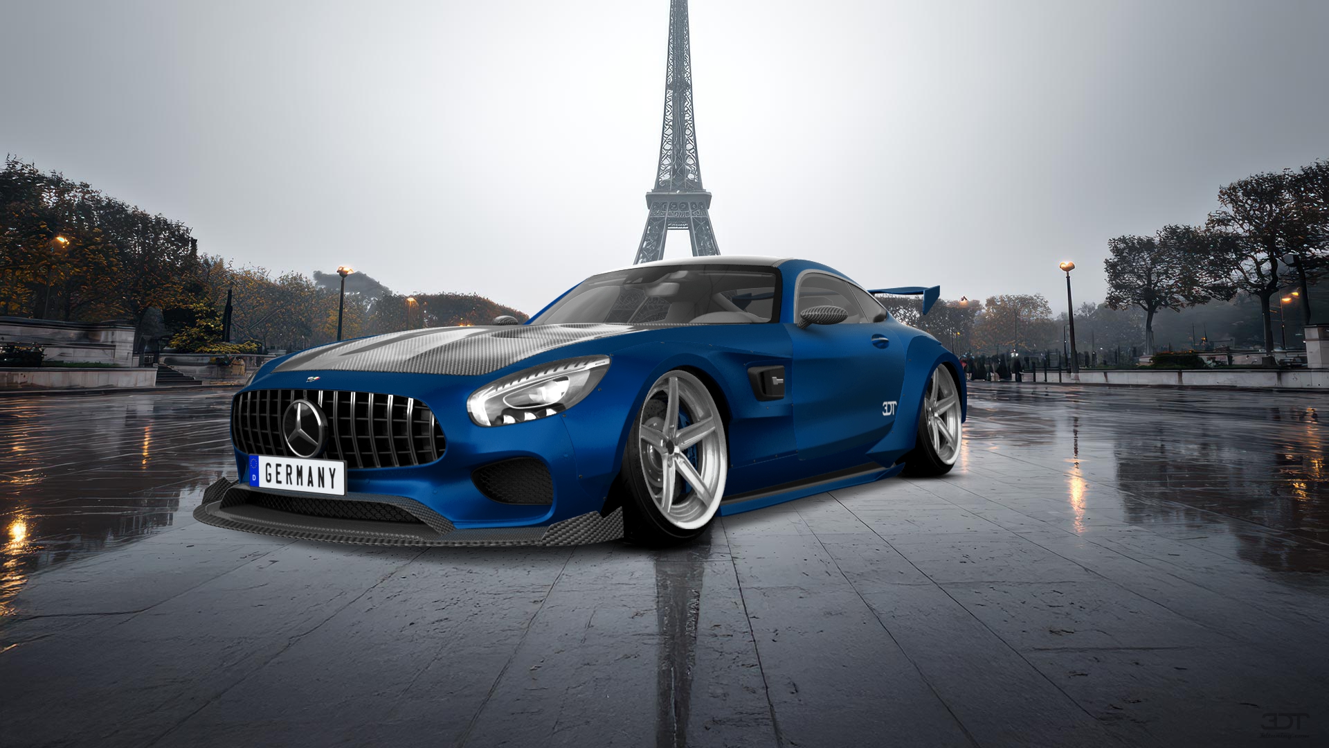Mercedes AMG GT 2 door fastback coupe 2015 tuning