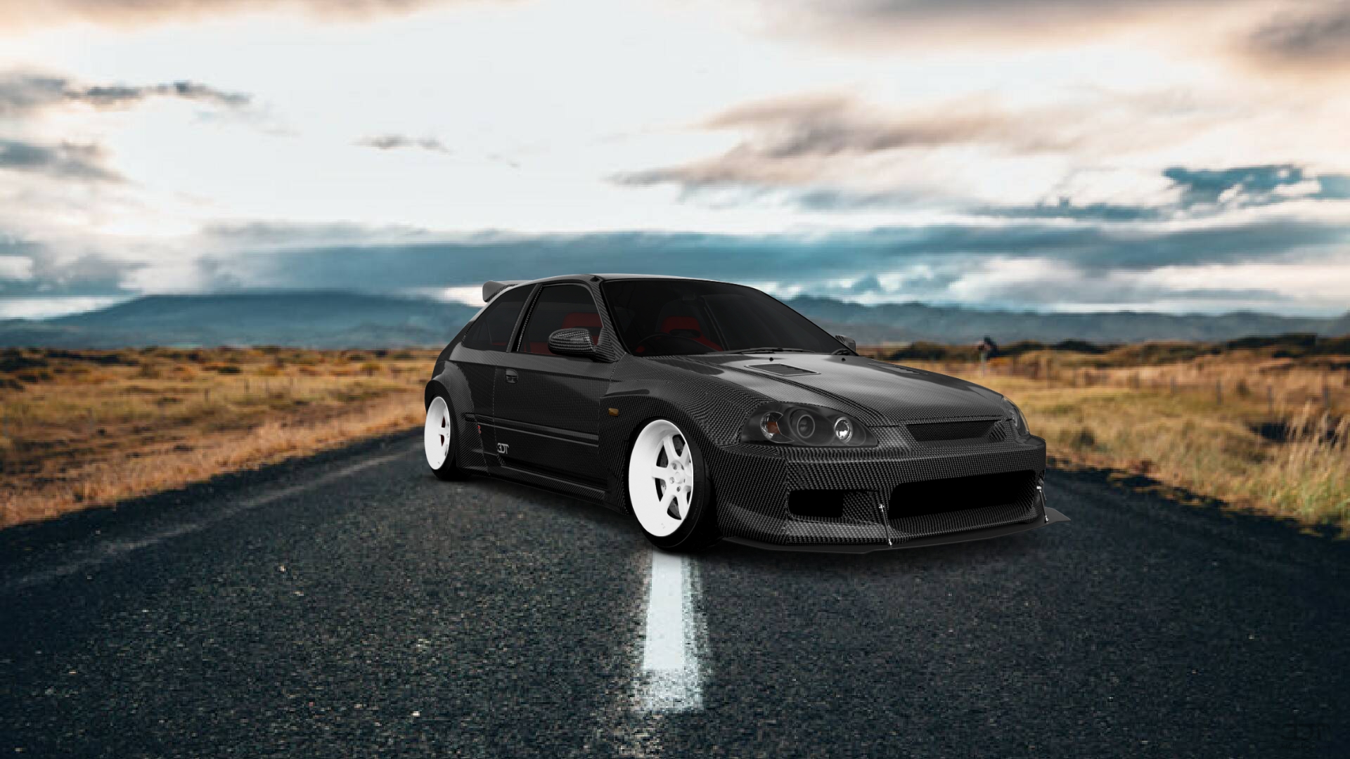 Honda Civic 3 Door Hatchback 1997 Images