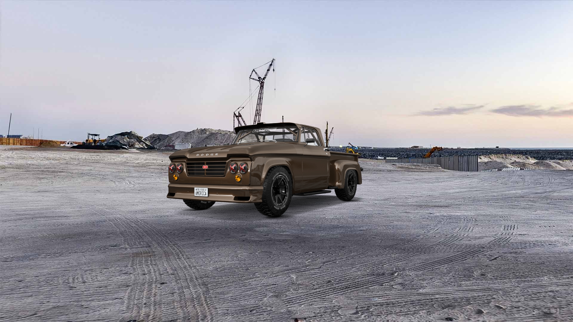 Dodge D-100 Stepside 2 Door pickup truck 1961