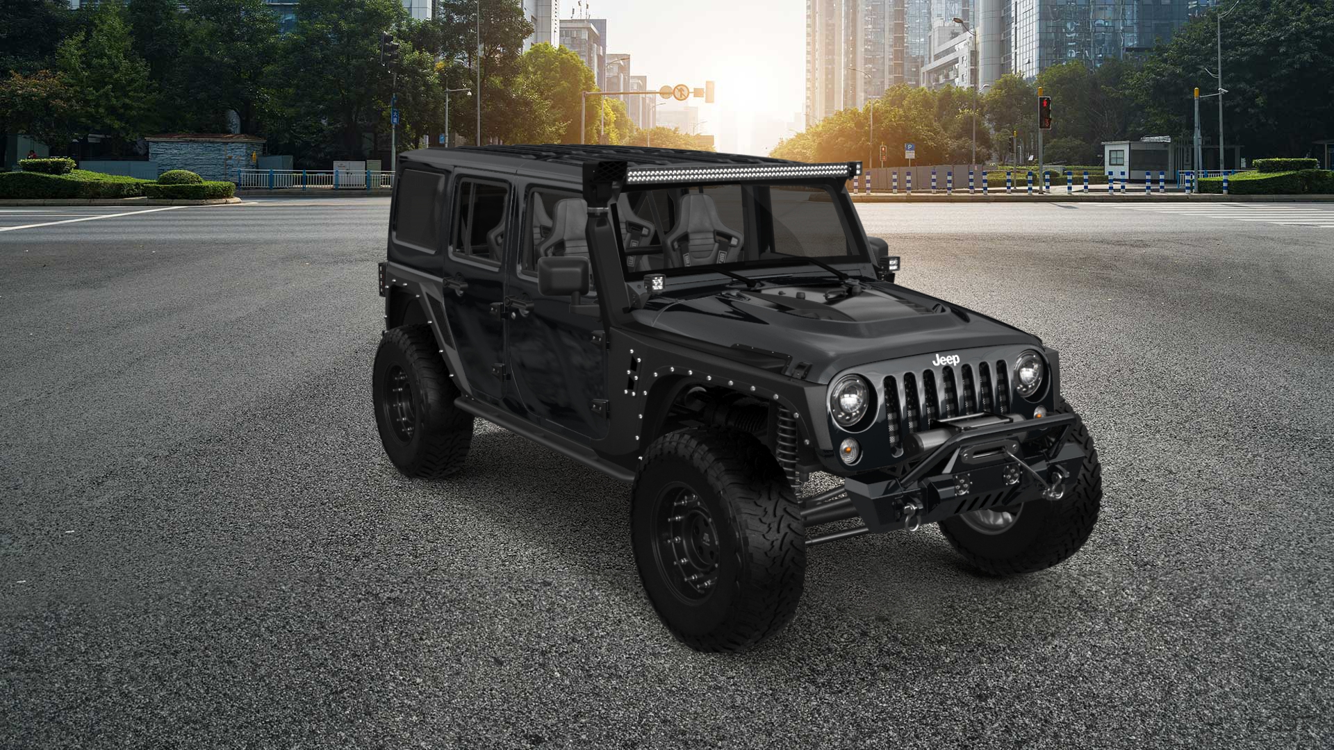 Jeep Wrangler Unlimited JK Rubicon Recon 4 Door SUV 2017