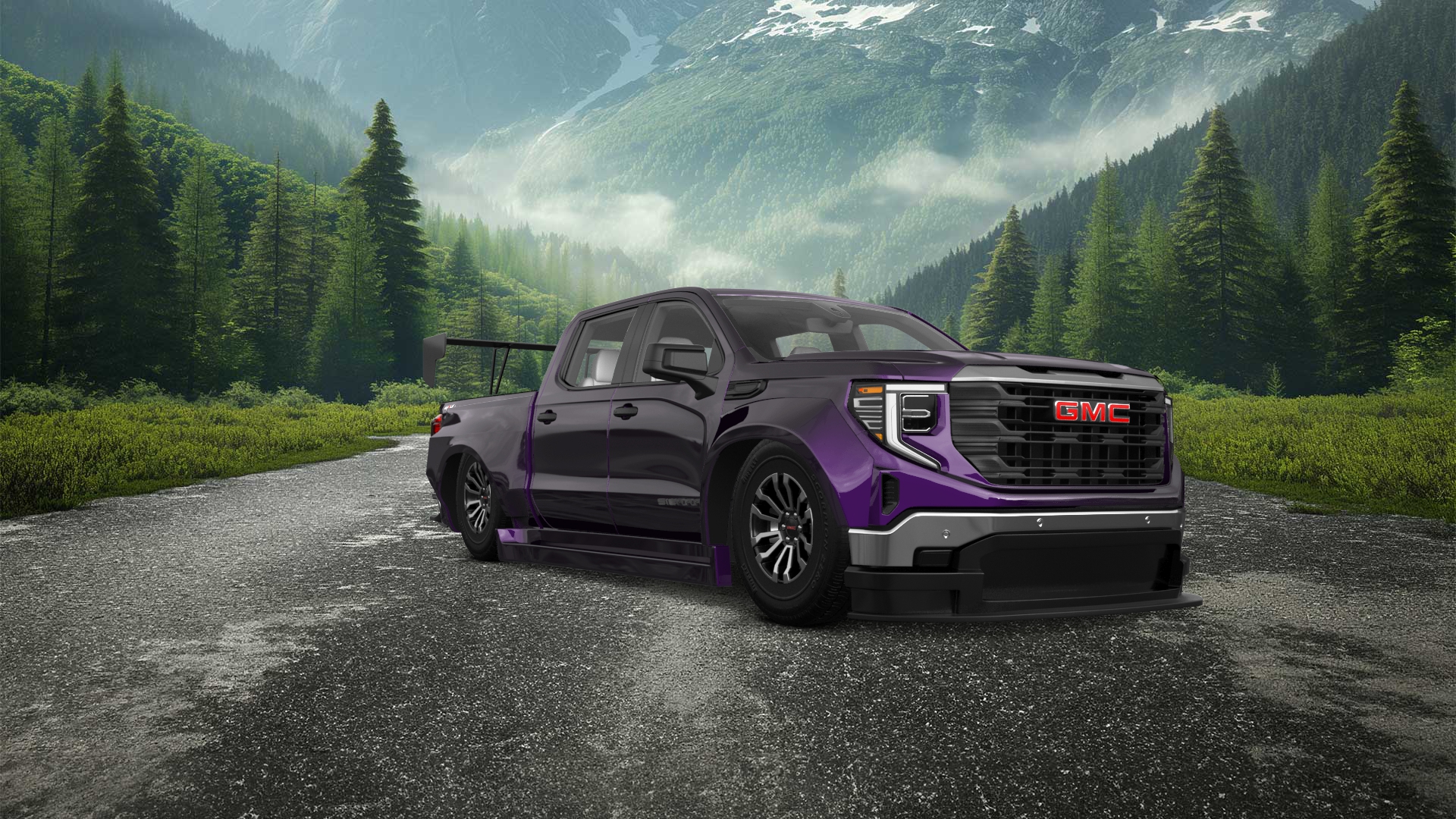 GMC Sierra 1500 Crew Cab 5.8 ft box 4 Door pickup truck 2023