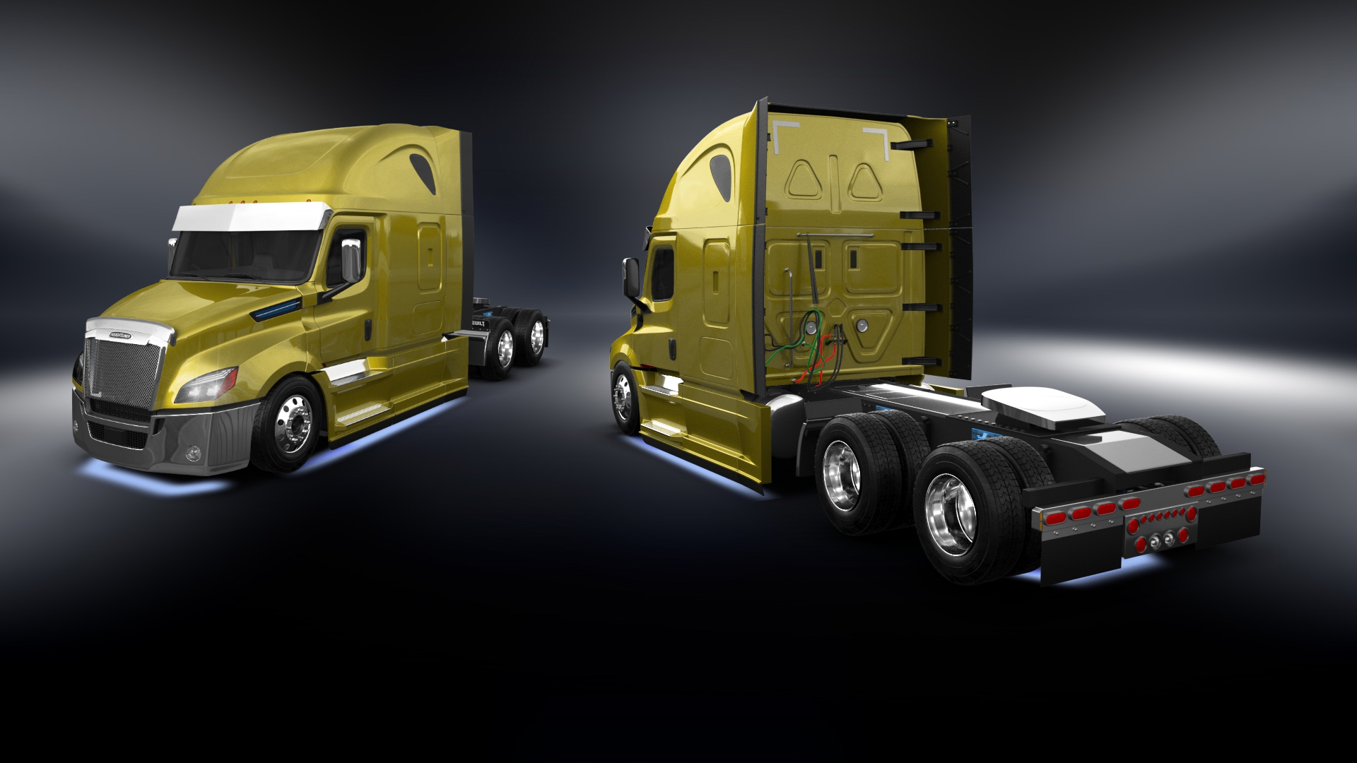 Freightliner Cascadia Sleeper Cab Truck 2018