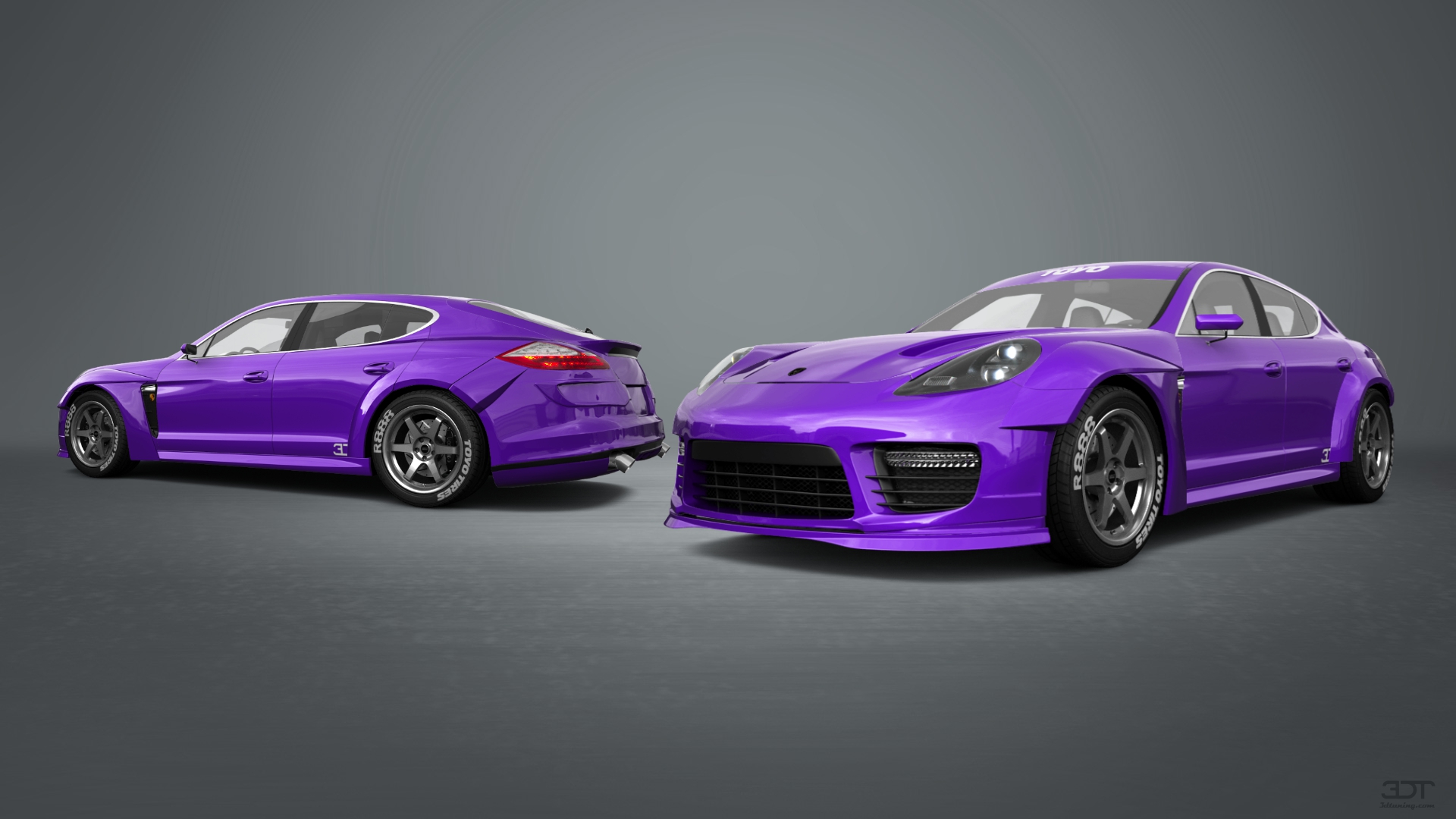 Porsche Panamera 4 door fastback saloon 2011