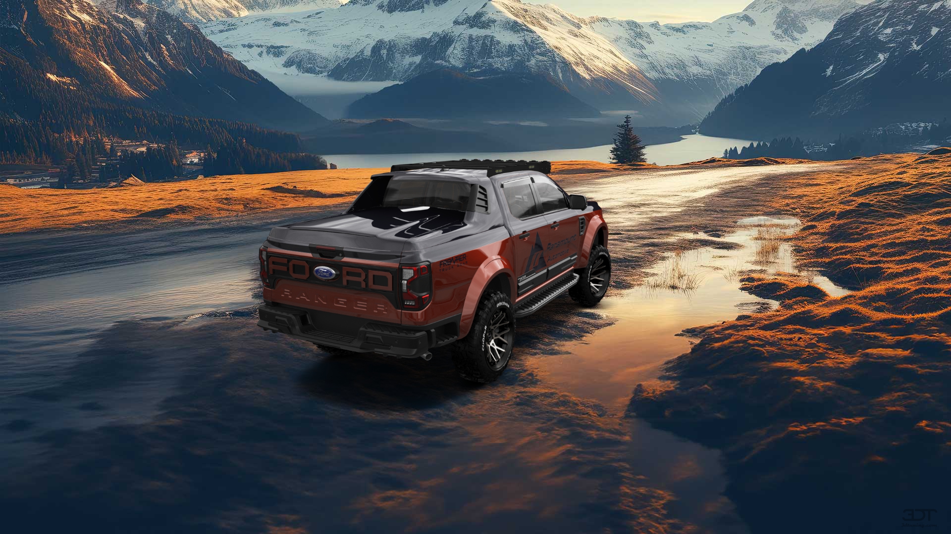 Ford Ranger 4 Door pickup truck 2022 Images
