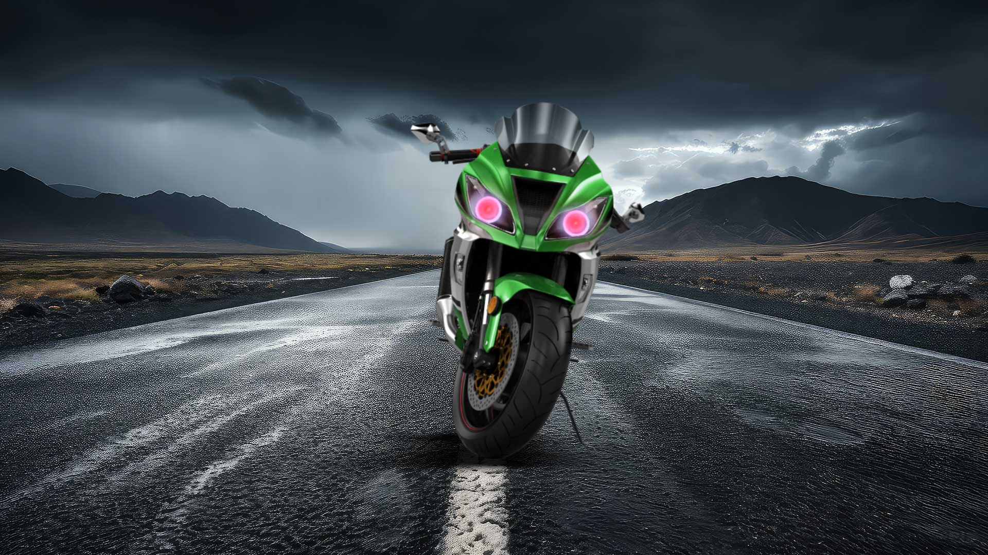 Kawasaki Ninja ZX 6R Sport Bike 2015