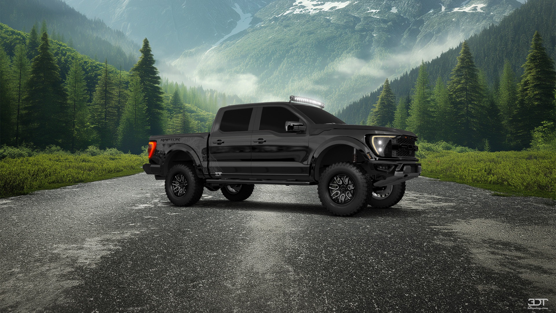 Ford F-150 Raptor 4 Door pickup truck 2021