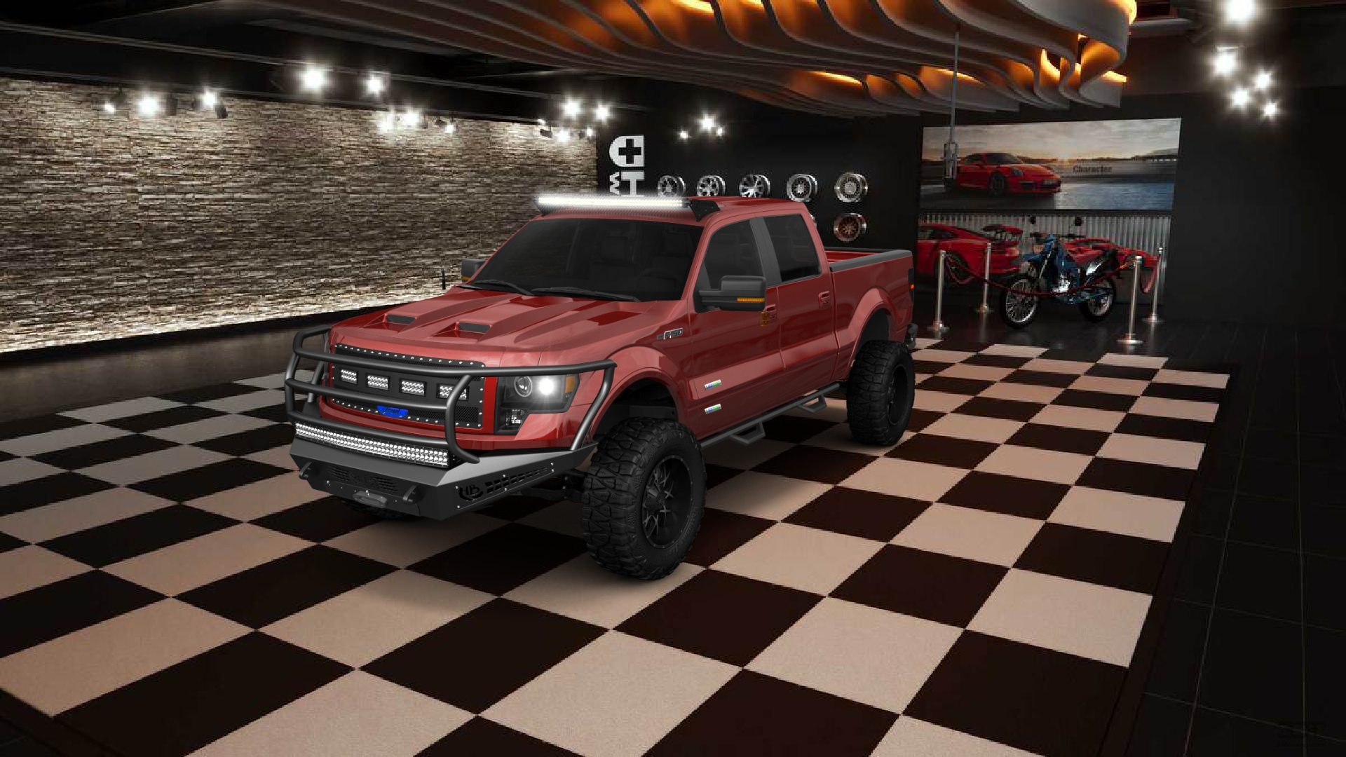 Ford F-150 Crew Cab 4 Door pickup truck 2013