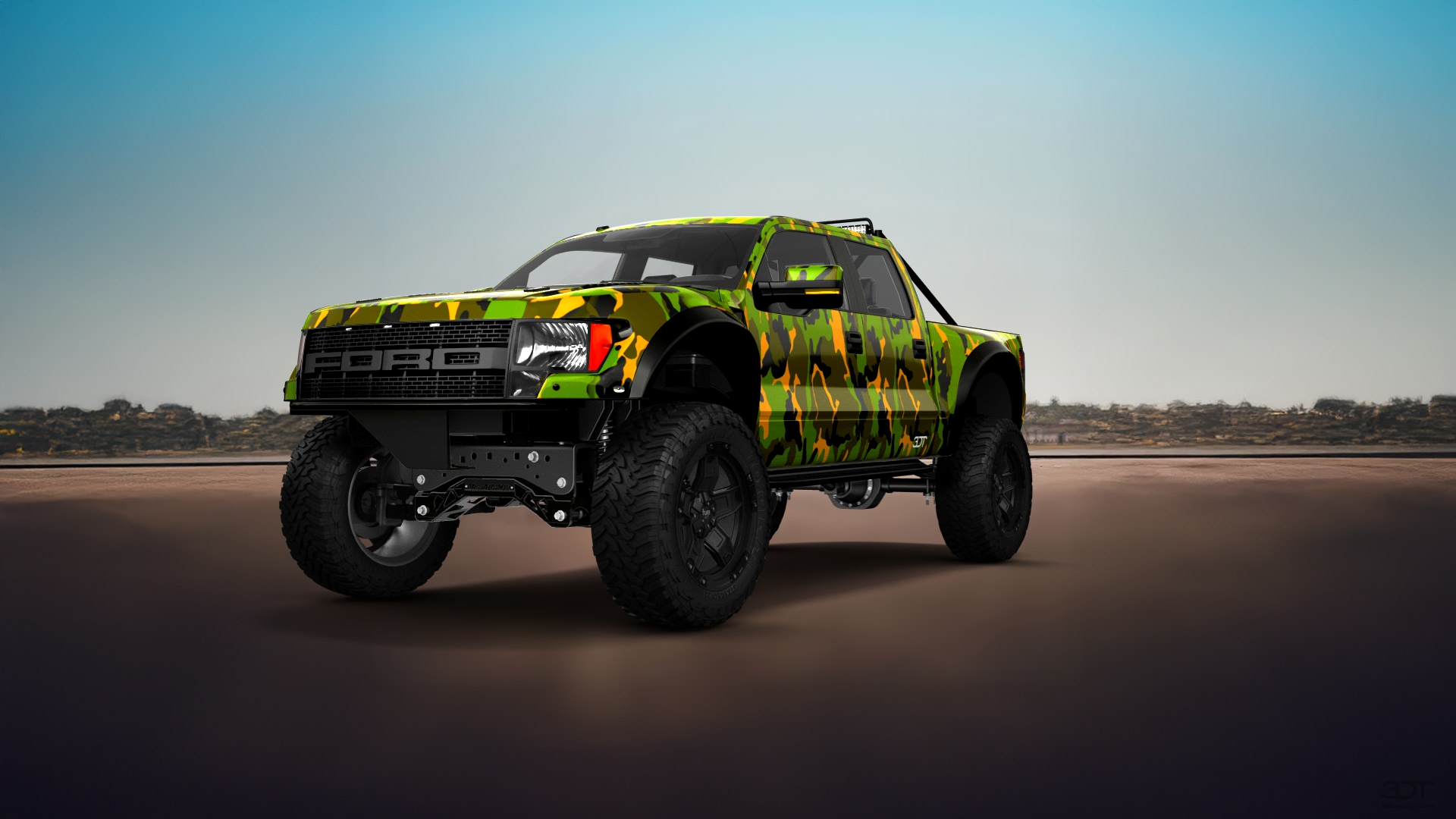 Ford F-150 SVT Raptor 4 Door pickup truck 2013 tuning