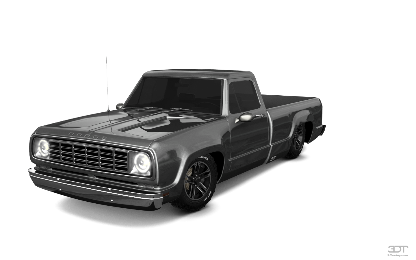 Tuning Dodge Power Wagon W200 2 Door pickup truck 1972