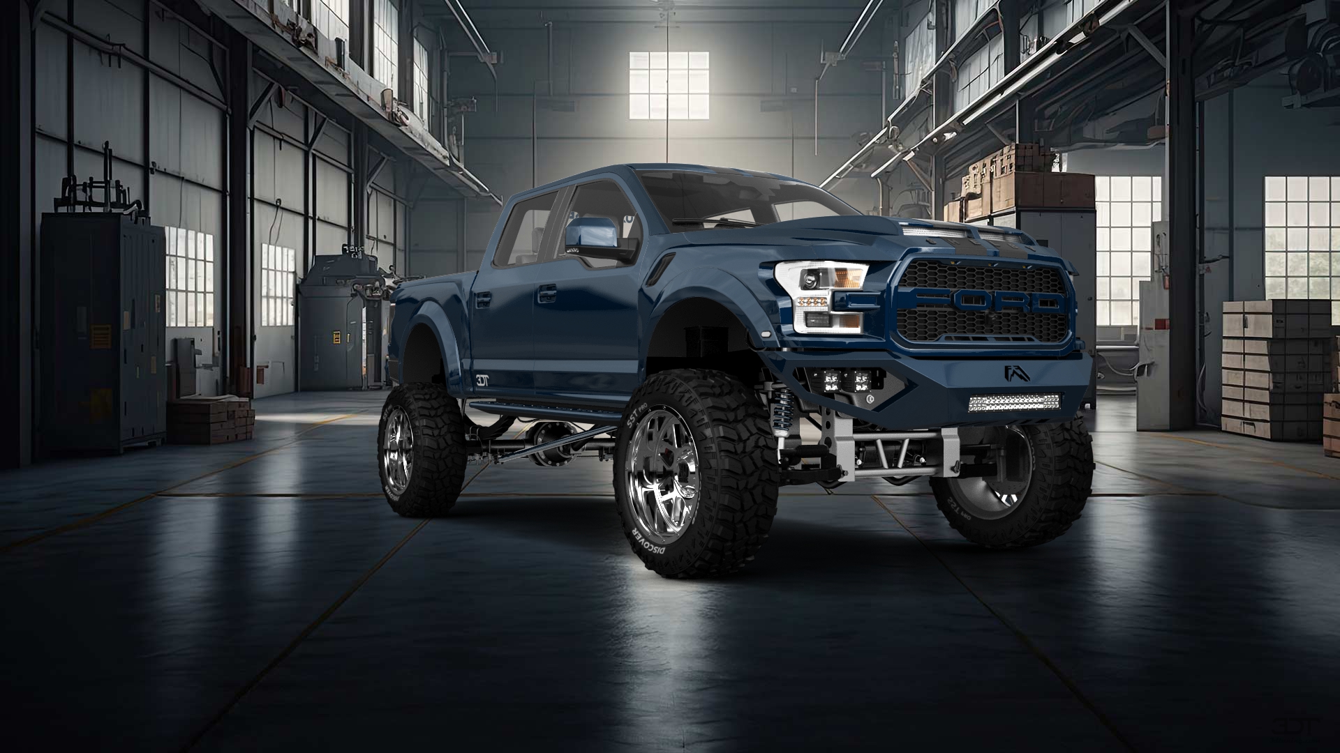 Ford F-150 Raptor 4 Door pickup truck 2017