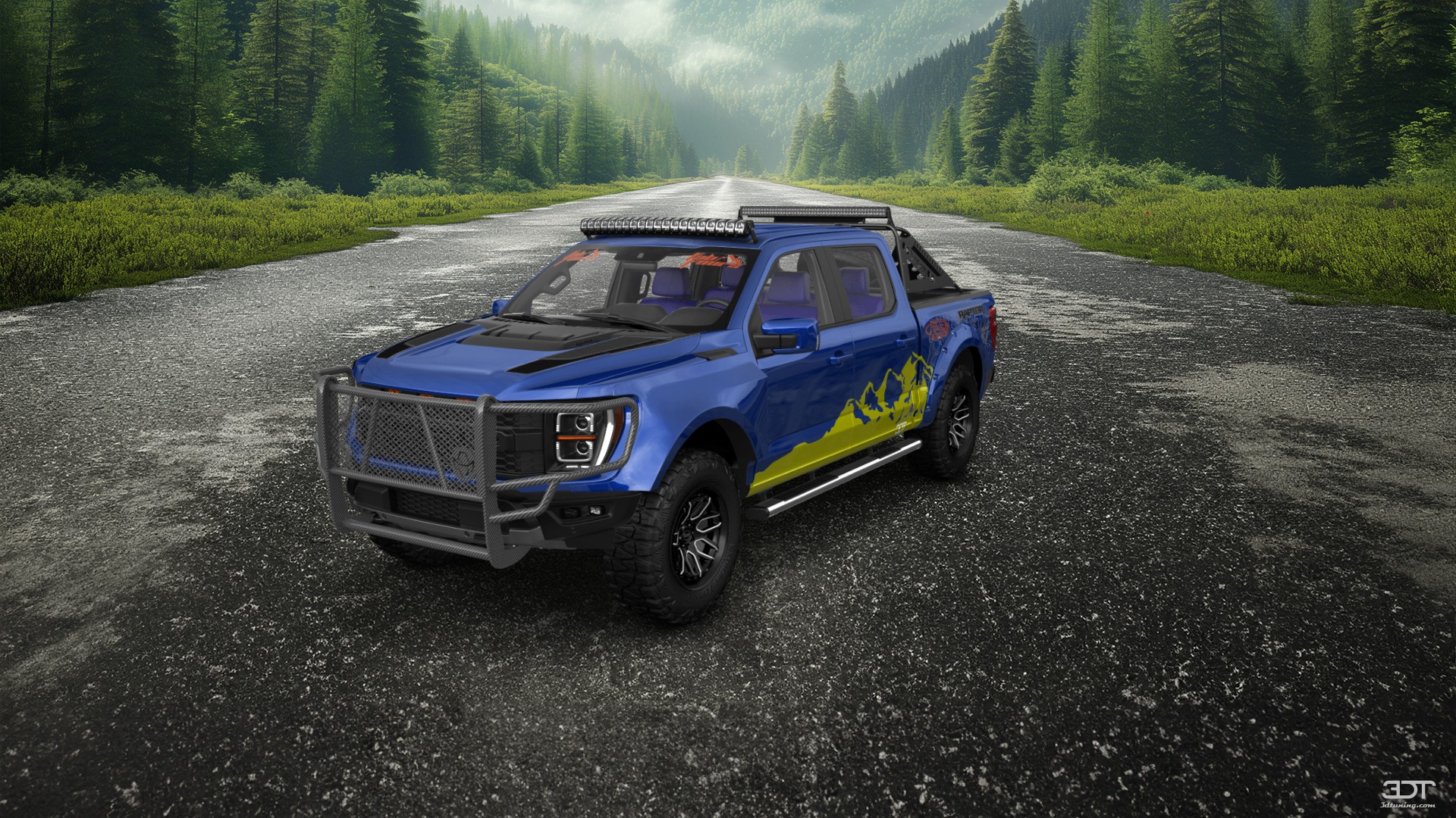 Ford F-150 Raptor 4 Door pickup truck 2021