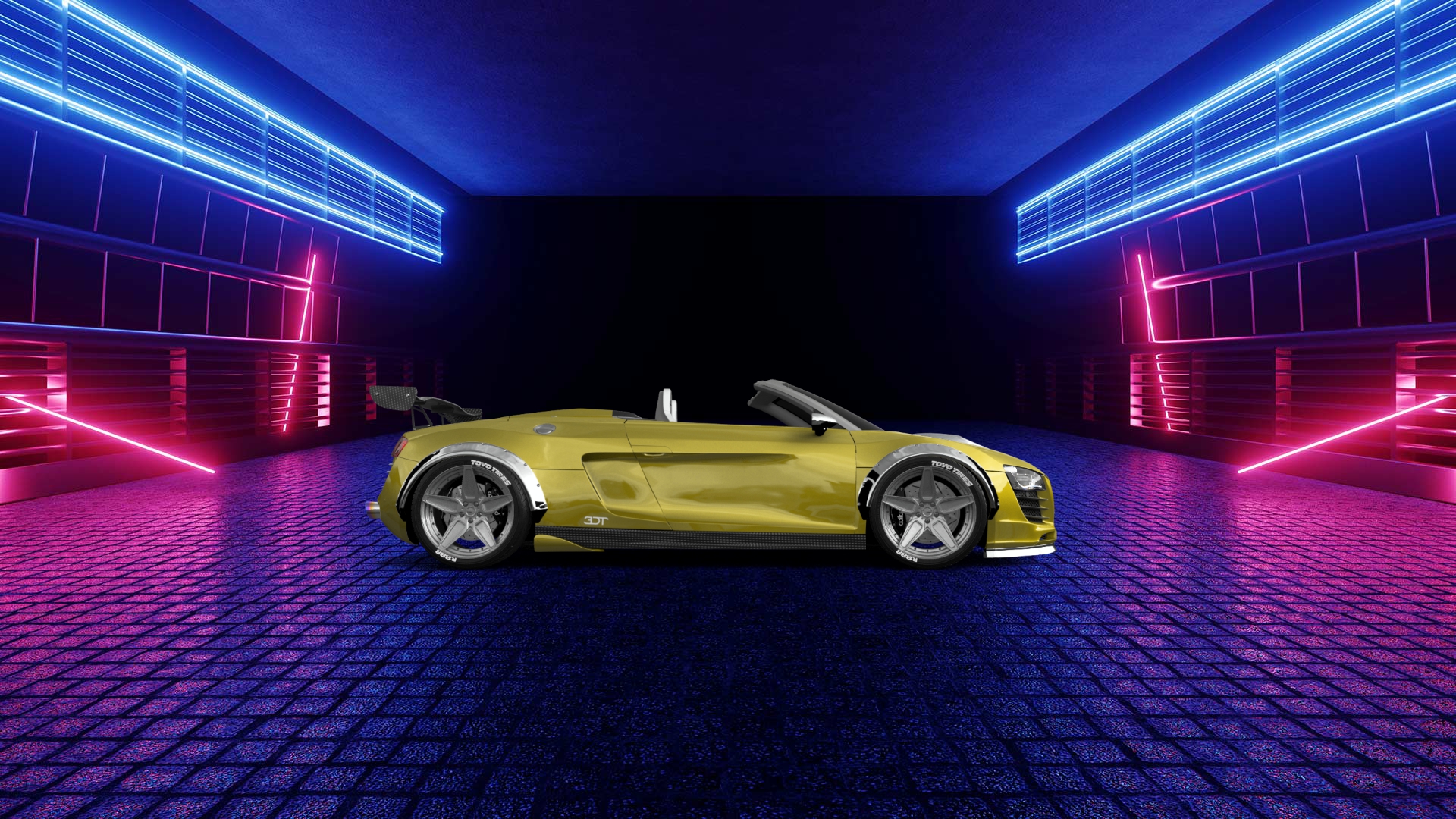 Audi R8 Spyder 2 Door Convertible 2008
