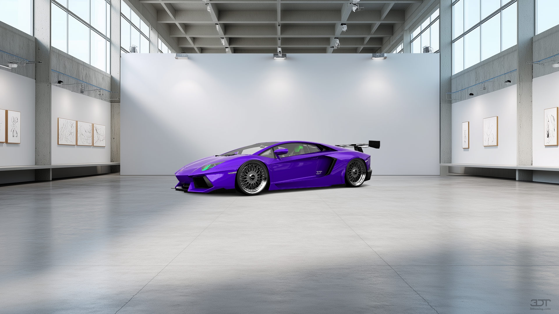 Lamborghini Aventador 2 Door Coupe 2012 tuning