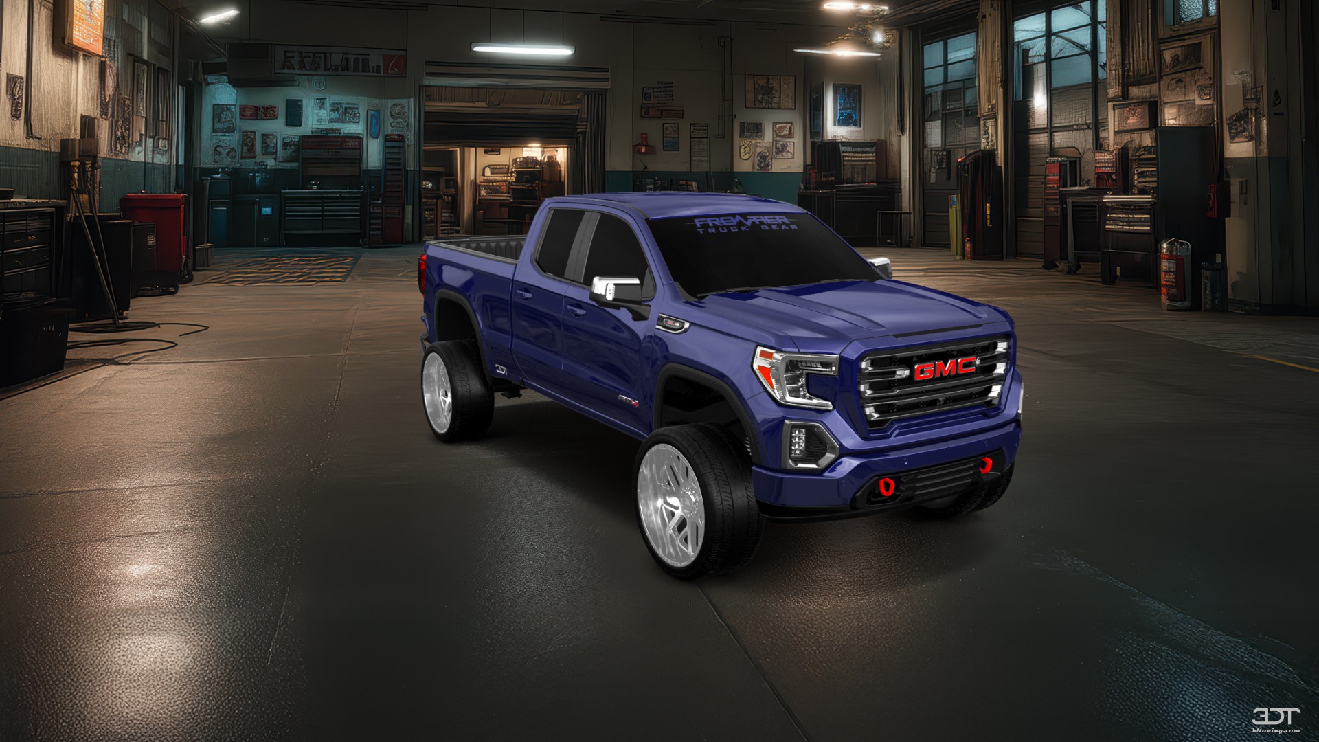 GMC Sierra 1500 4 Door pickup truck 2019 tuning