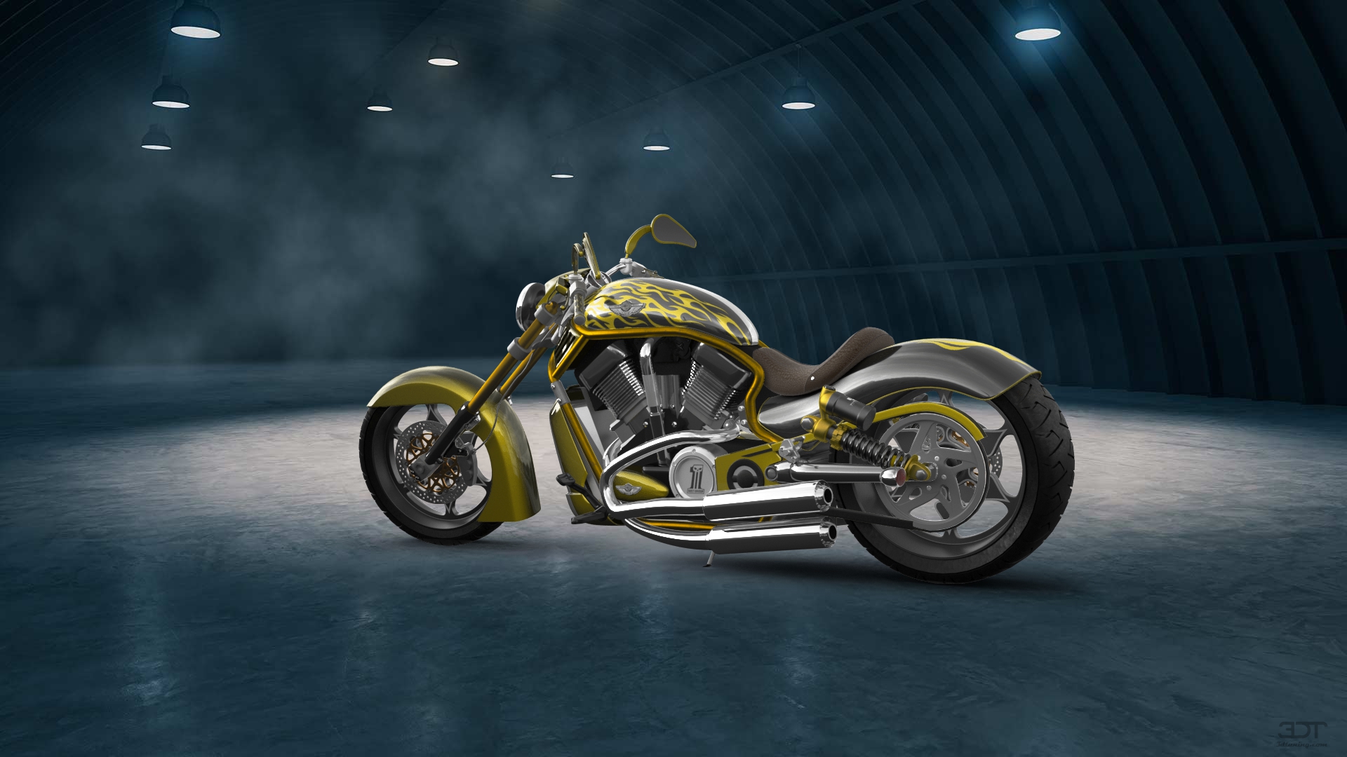 Harley-Davidson Custom Chopper Cruiser 2011