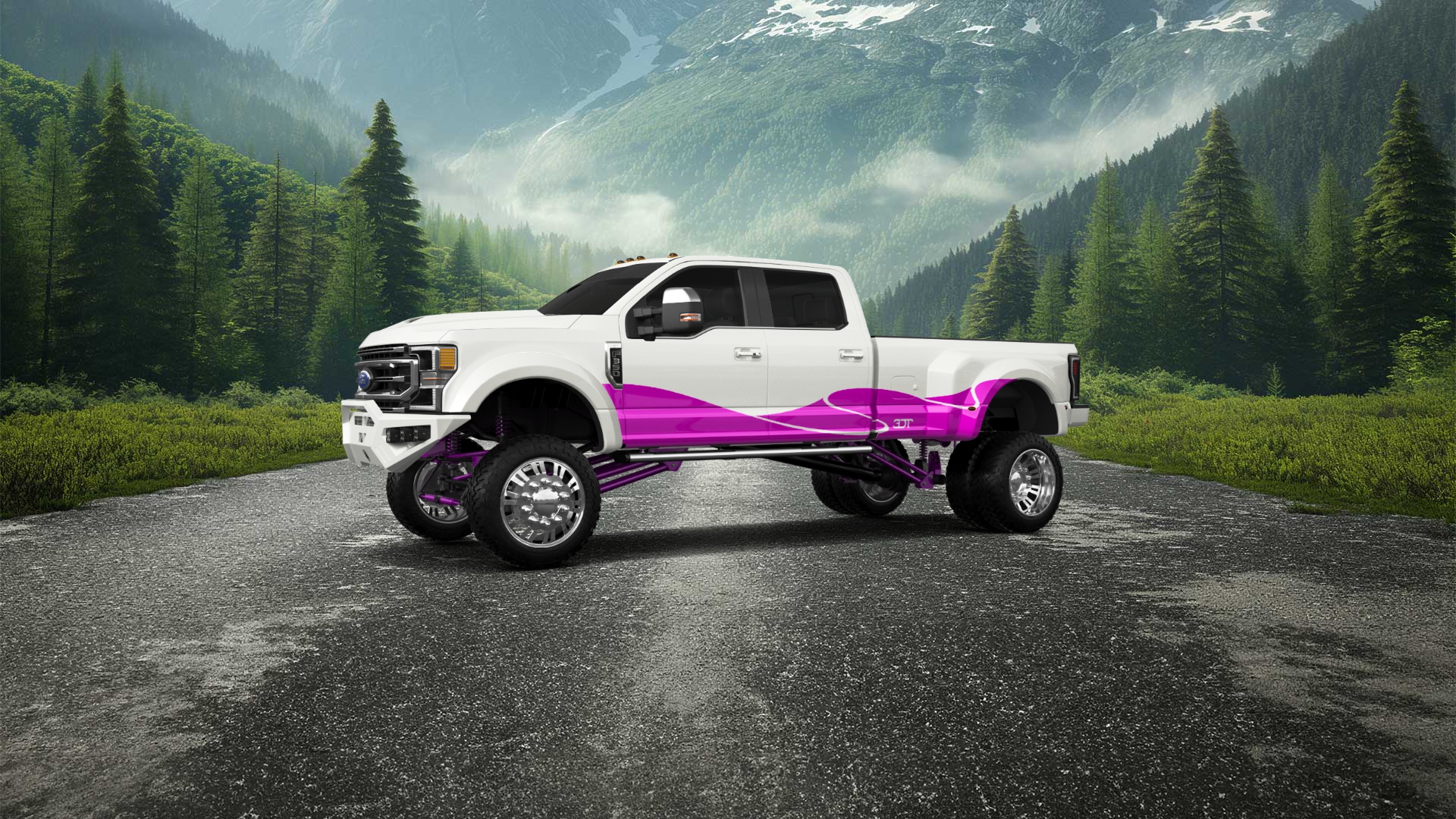 Ford F-350 DRW 4 Door pickup truck 2021 tuning