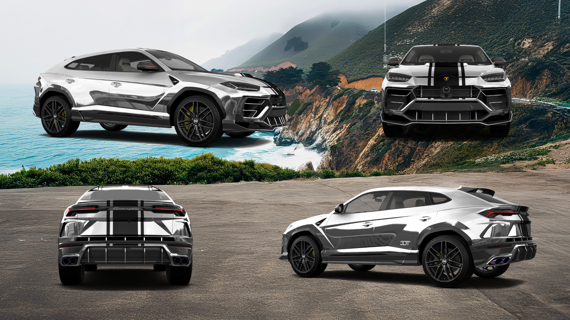 Tuning Lamborghini Urus 5 Door SUV 2019