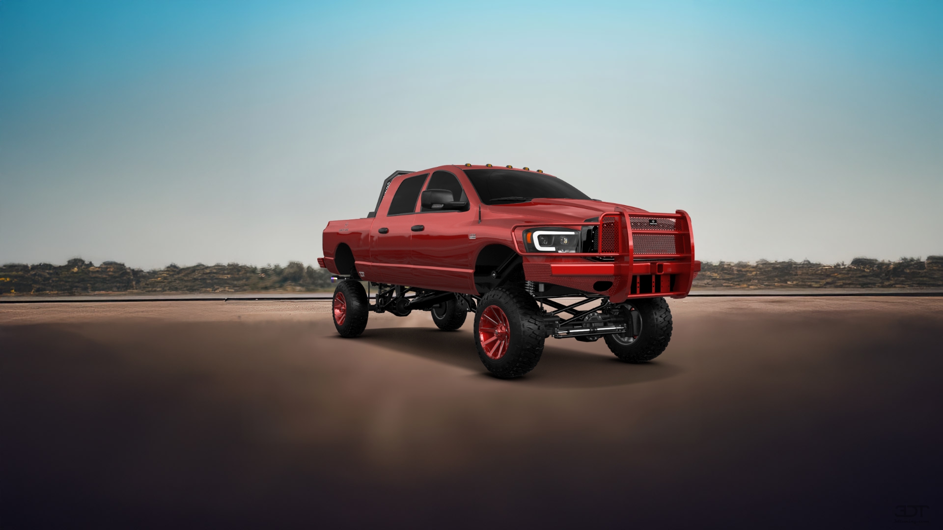 Dodge Ram 2500 4 Door pickup truck 2007 tuning