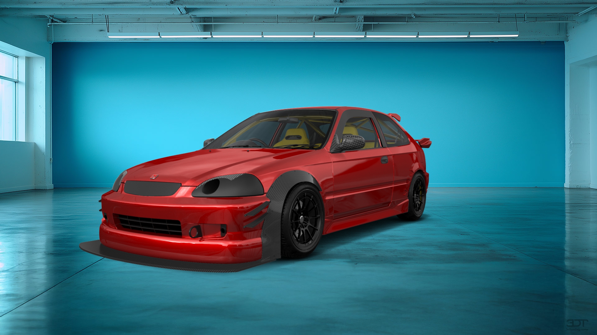 Honda Civic 3 Door Hatchback 1997 tuning