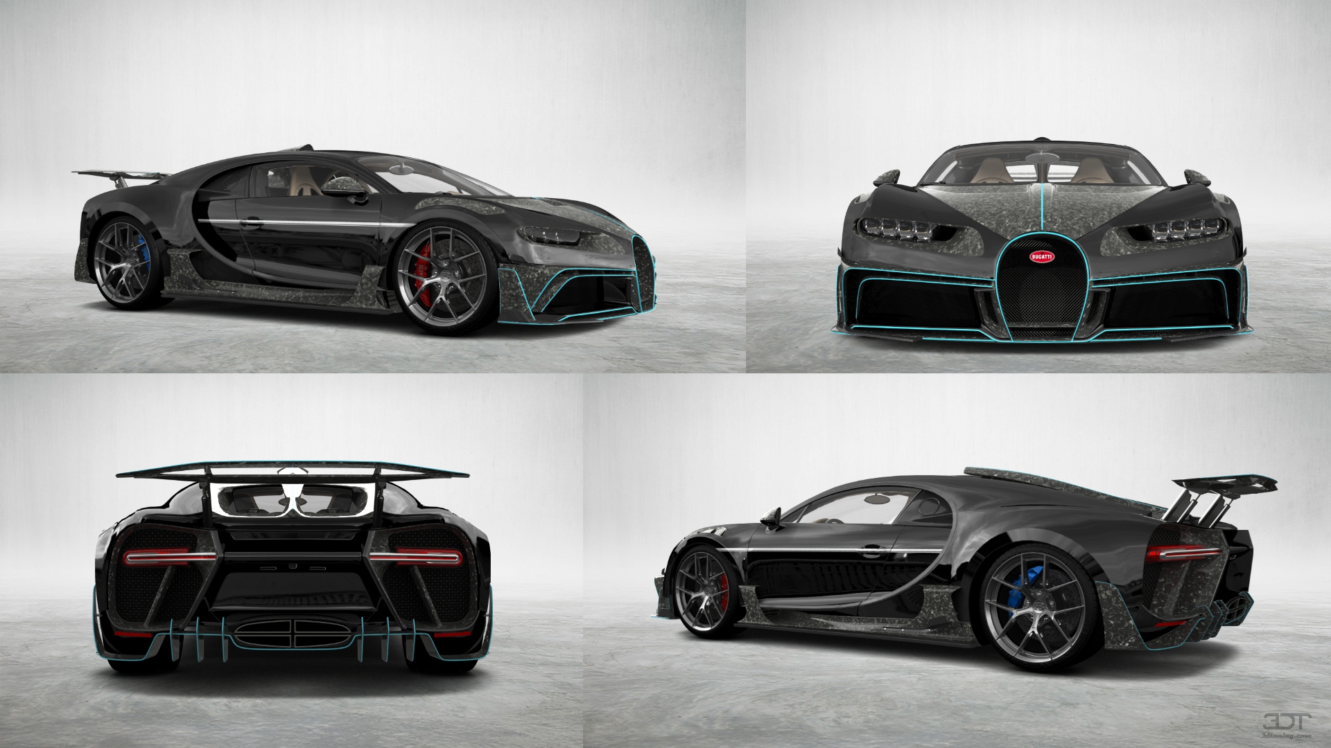 Bugatti Chiron 2 Door Coupe 2016