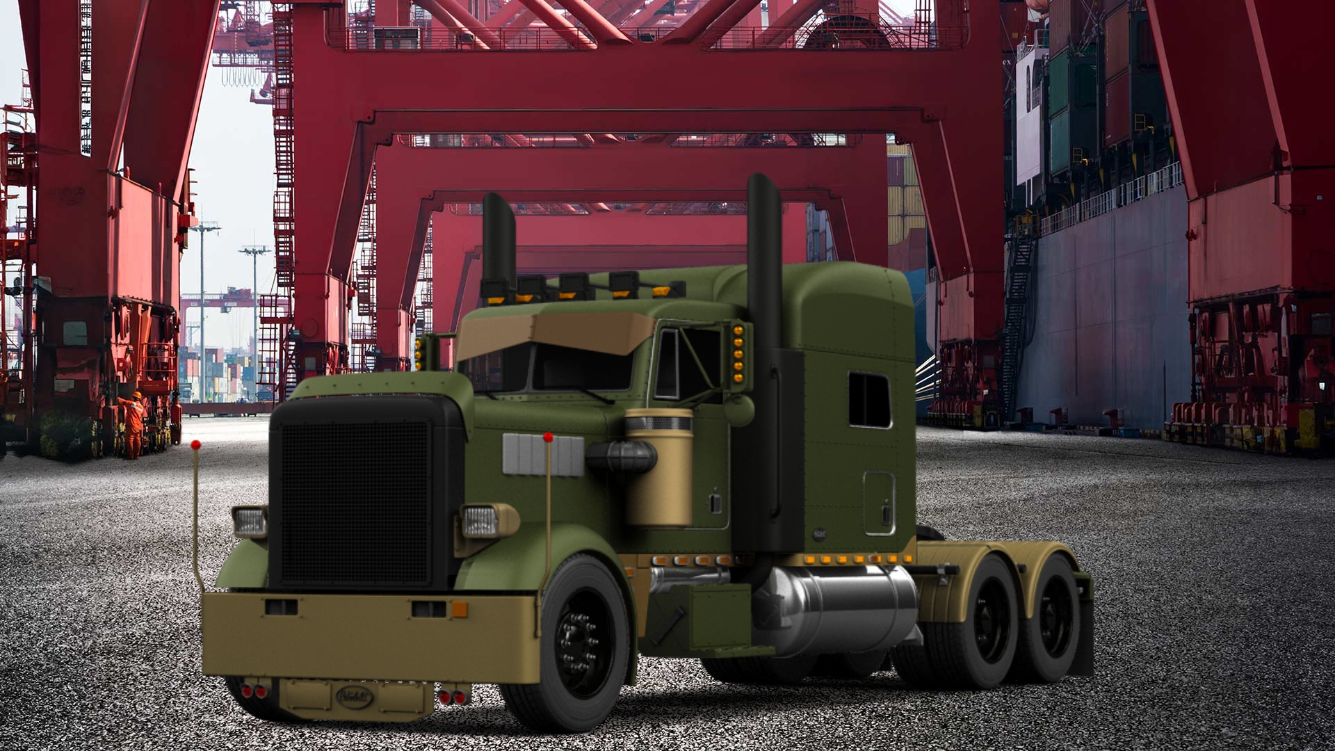 Peterbilt 359 Truck 1987