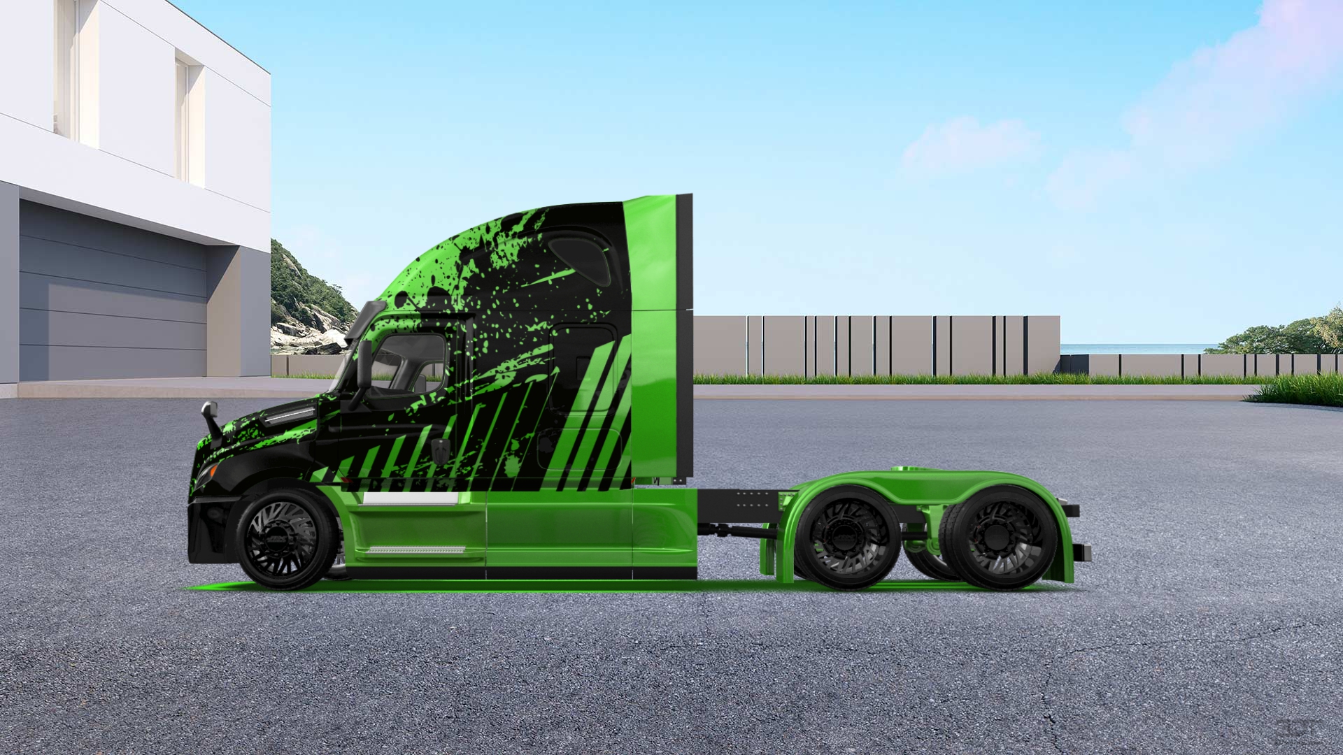 Freightliner Cascadia Sleeper Cab Truck 2018
