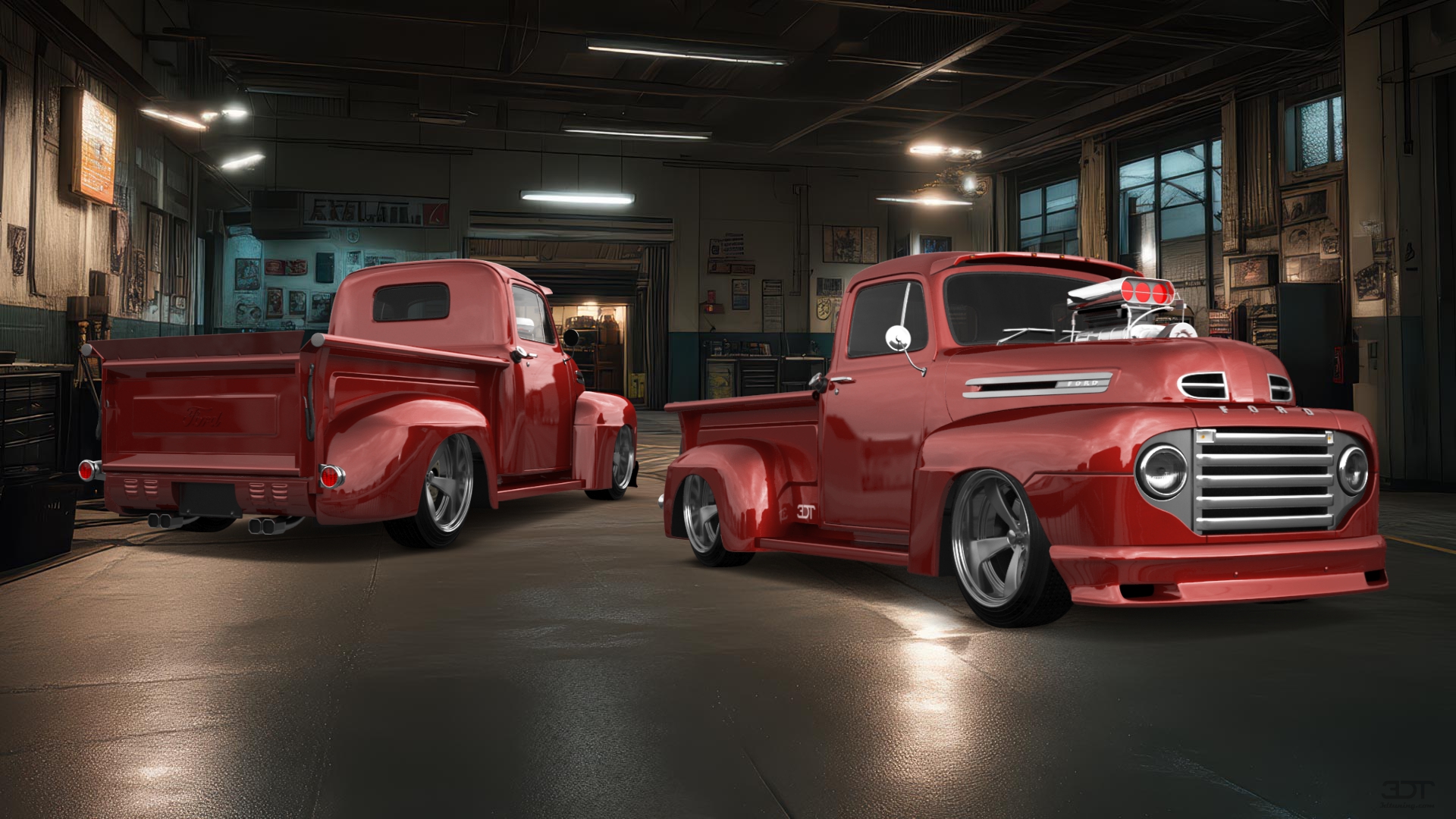 Ford F1 2 Door pickup truck 1949 tuning