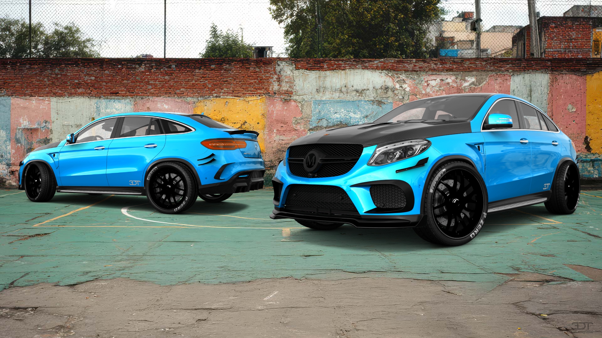 Mercedes GLE Coupe SUV 2016 tuning
