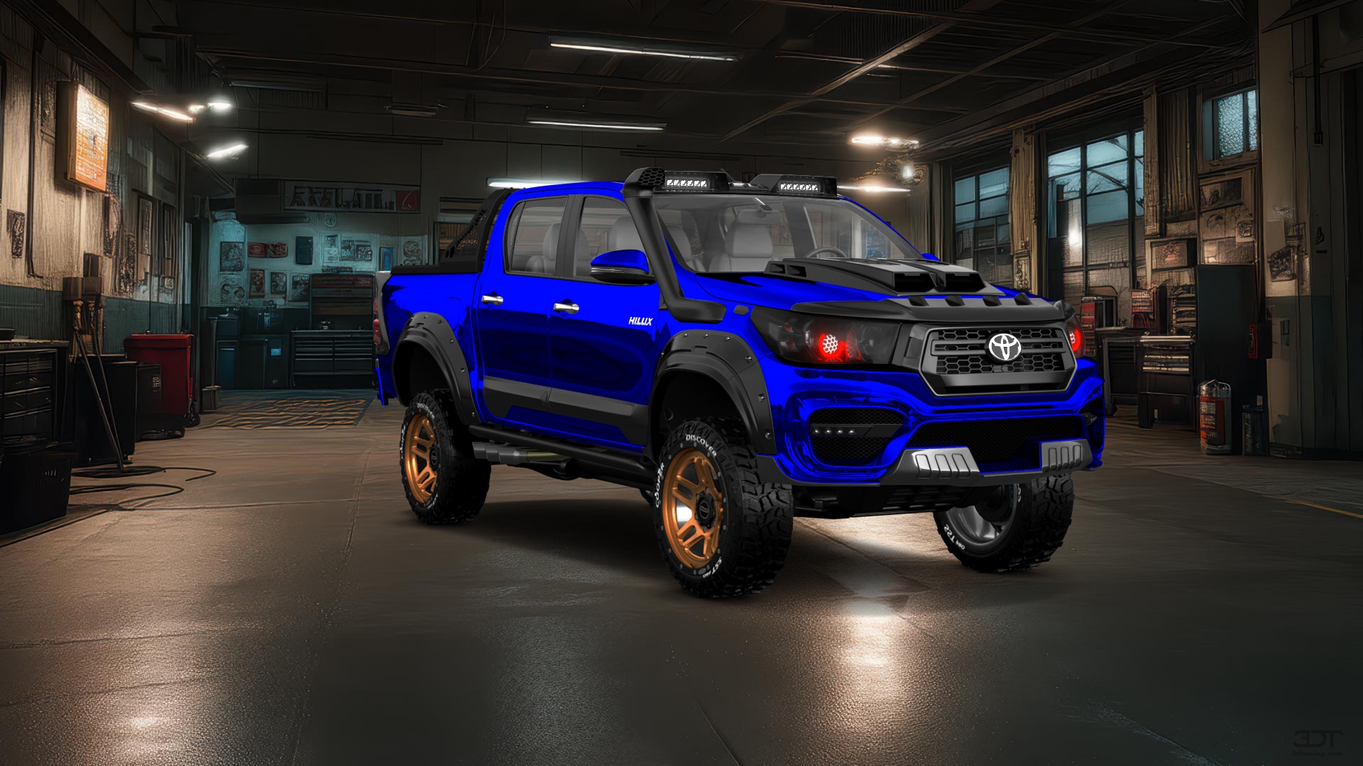 Toyota Hilux Double Cab 4 Door pickup truck 2015