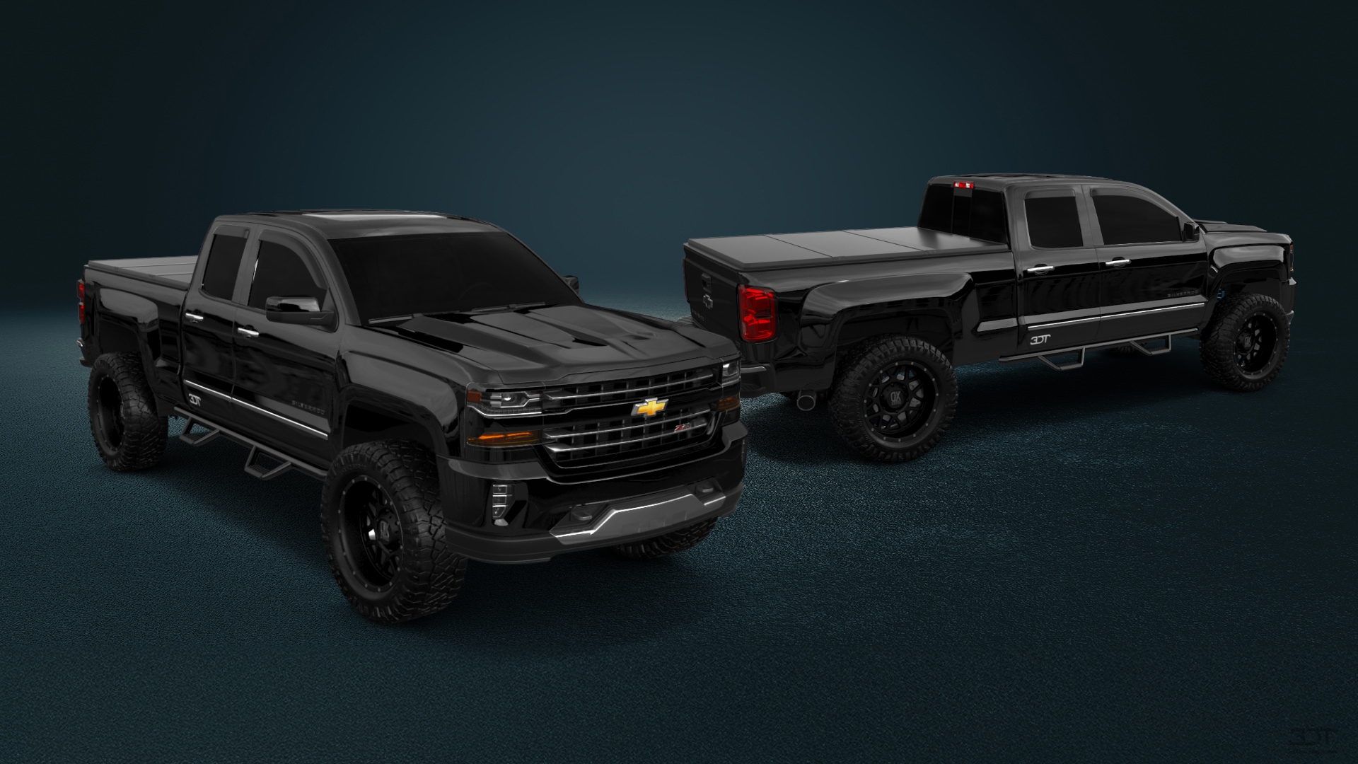 Chevrolet Silverado 1500 6.5 ft box 4 Door pickup truck 2016 tuning