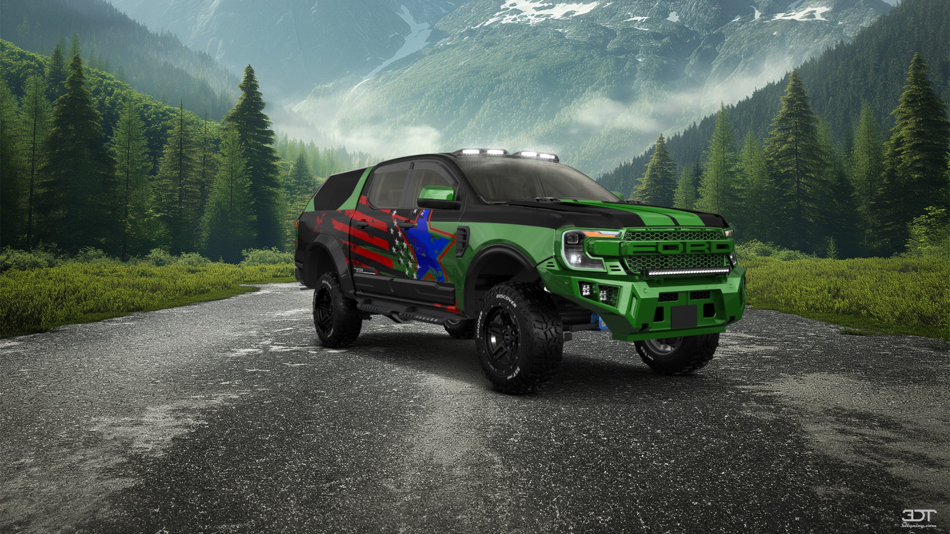 Ford Ranger 4 Door pickup truck 2022 Images