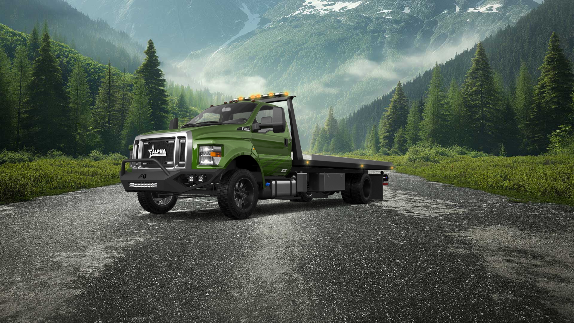 Ford F-650 Tow Truck Pickup 2016