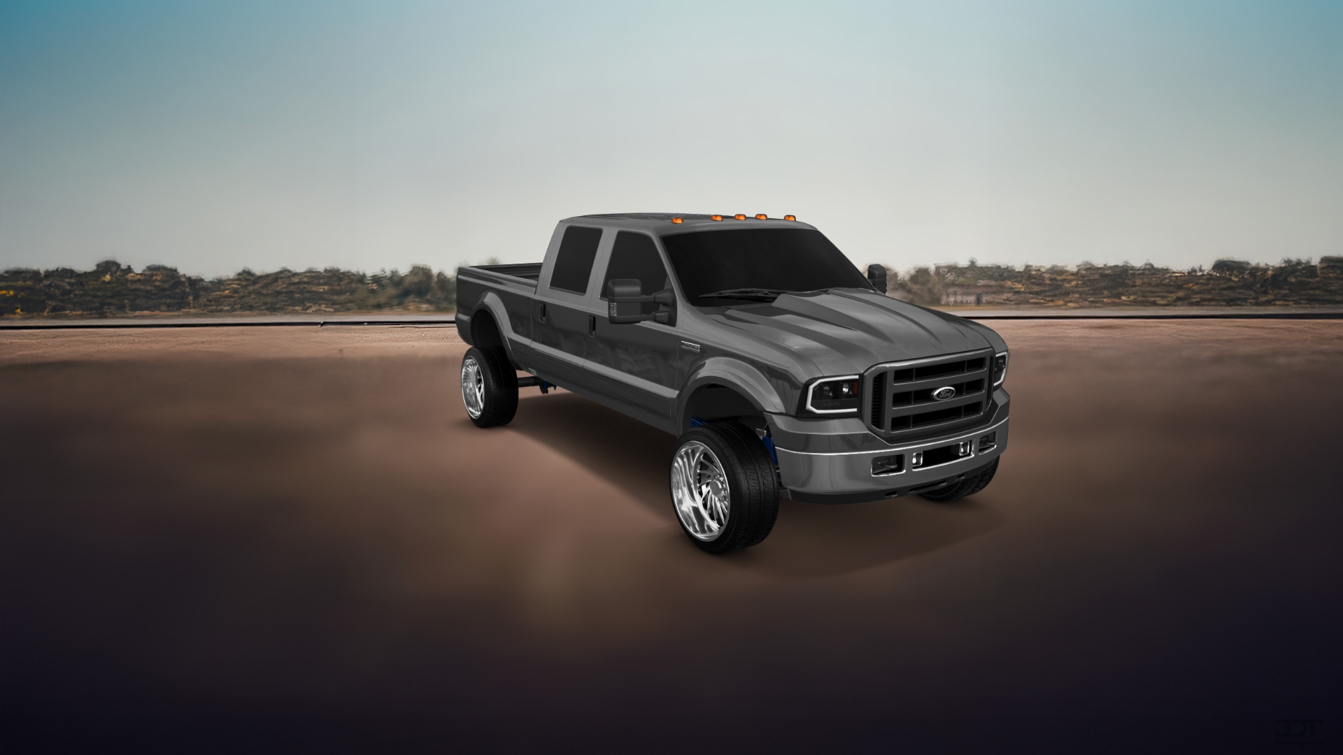 Ford F-250 Crew Cab 4 Door pickup truck 1999 tuning