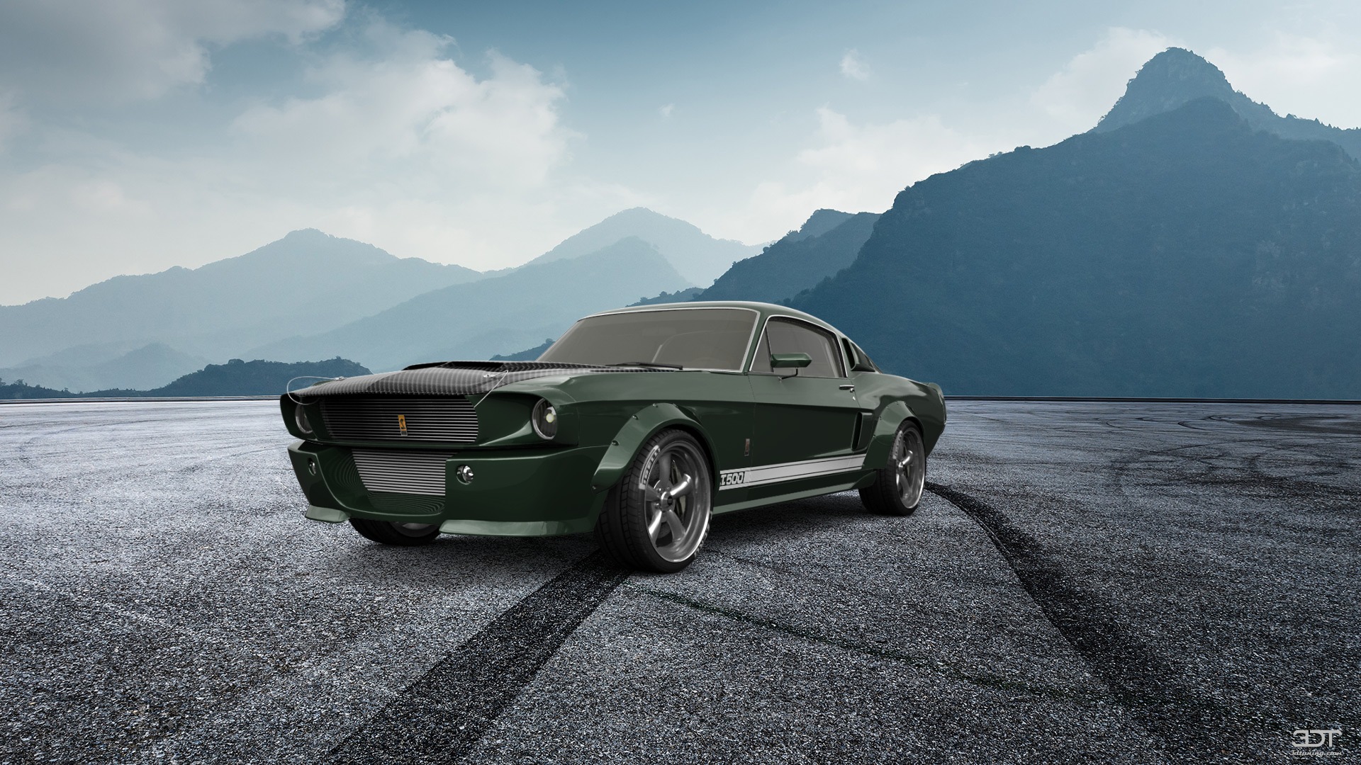Mustang GT500 2 Door Coupe 1968