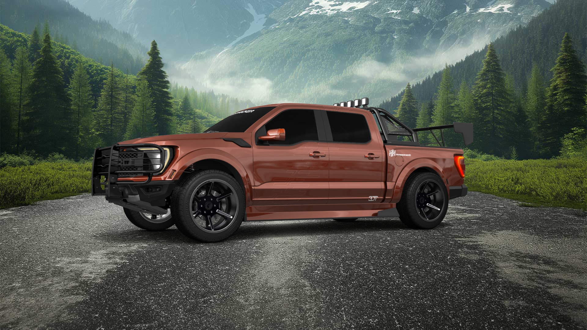 Ford F-150 Raptor 4 Door pickup truck 2021