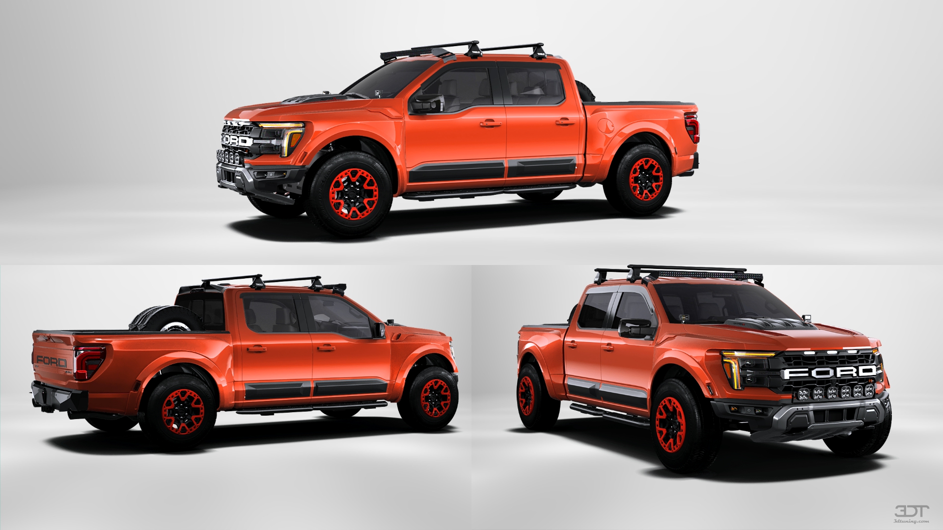 Ford F-150 Raptor 4 Door pickup truck 2024 tuning