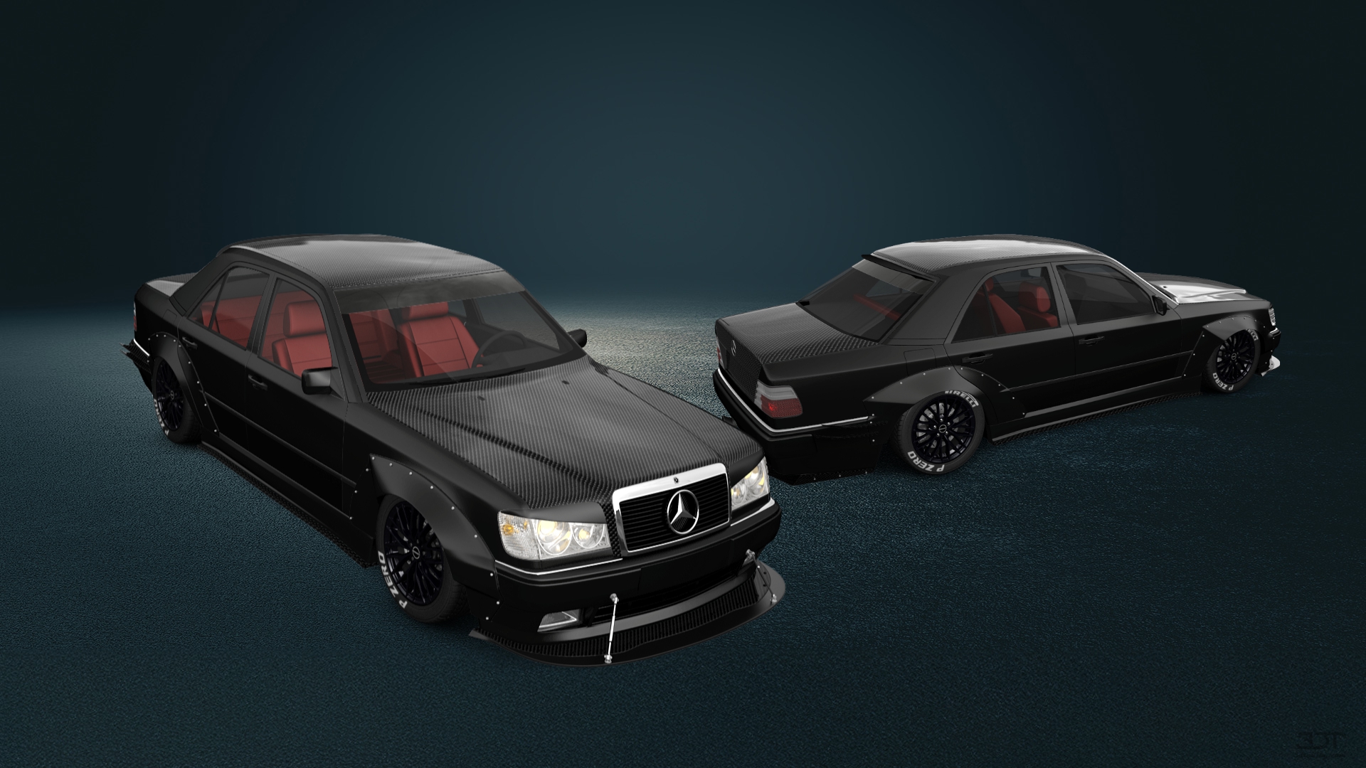 Mercedes E-Class Sedan 1984 tuning