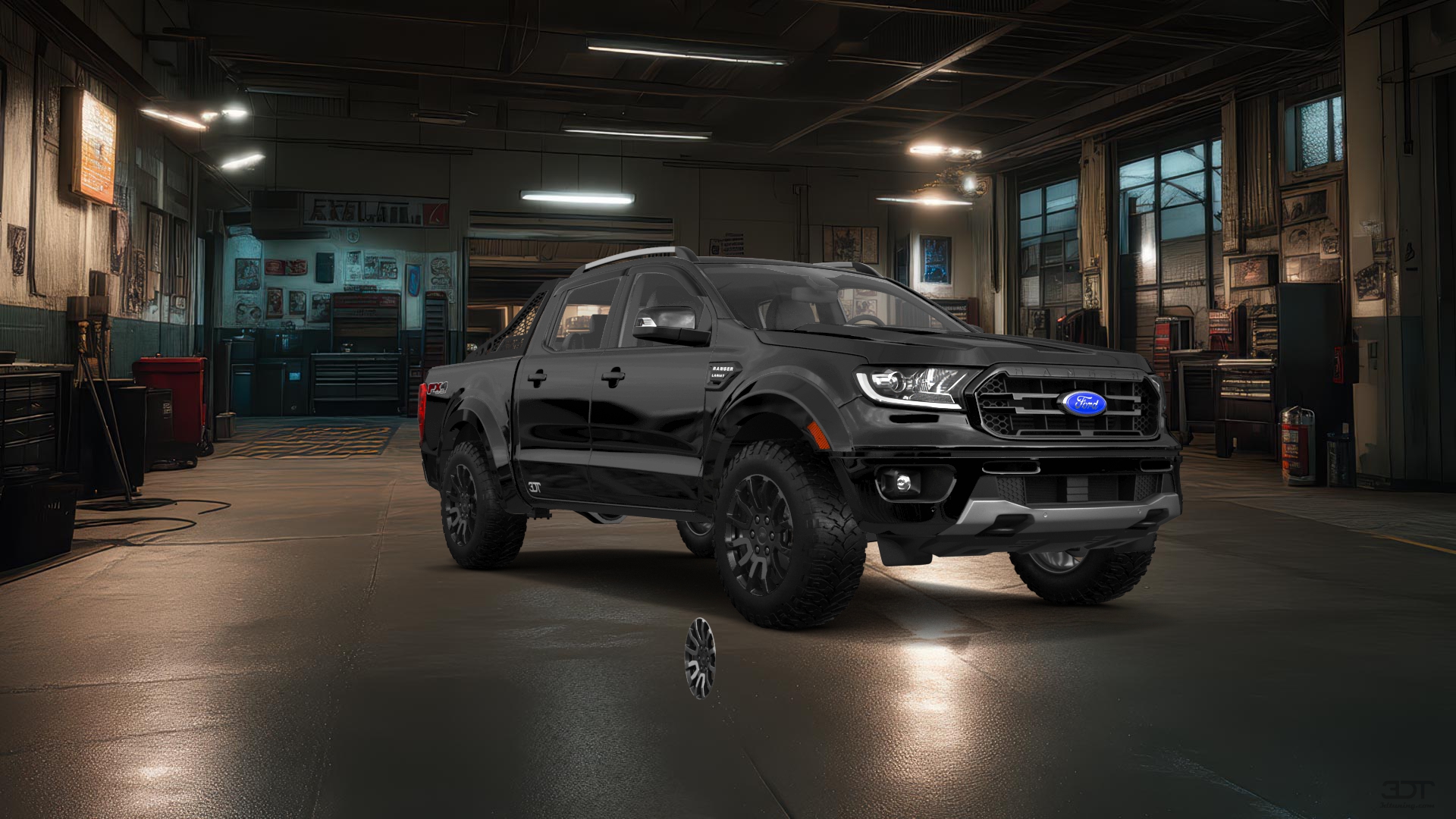 Ford Ranger 4 Door pickup truck 2019 tuning