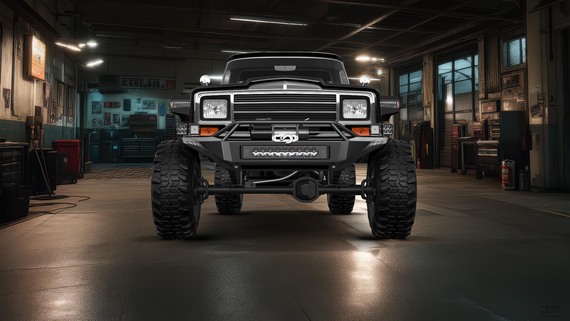 Jeep Gladiator SJ 2 Door pickup truck 1988 tuning