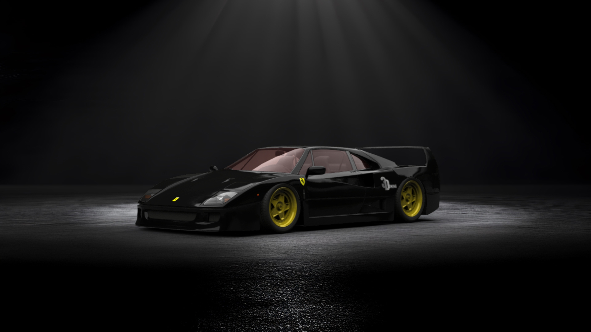 Ferrari F40 Coupe 1987 tuning