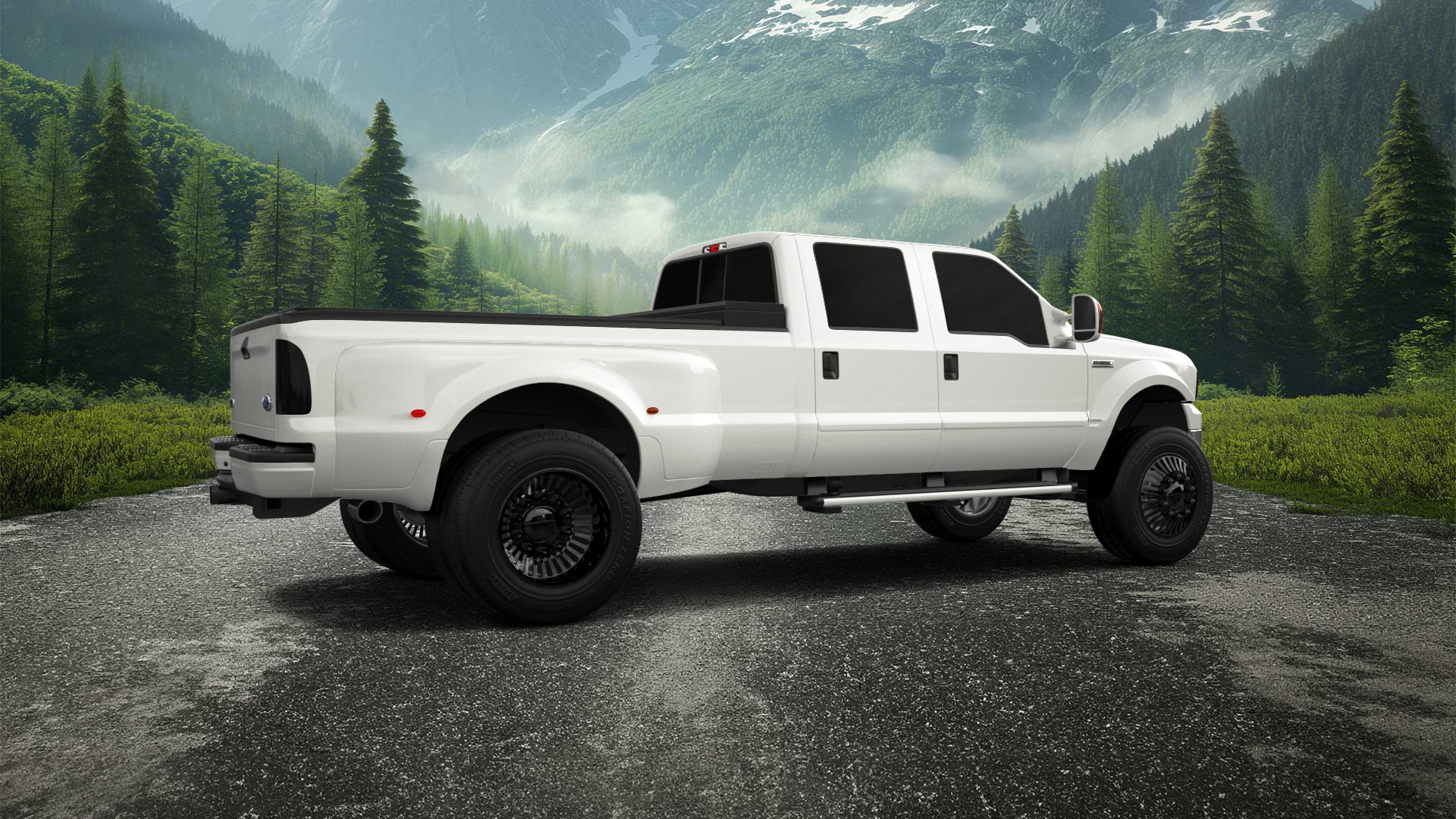 Ford F-350 DRW 4 Door pickup truck 1999