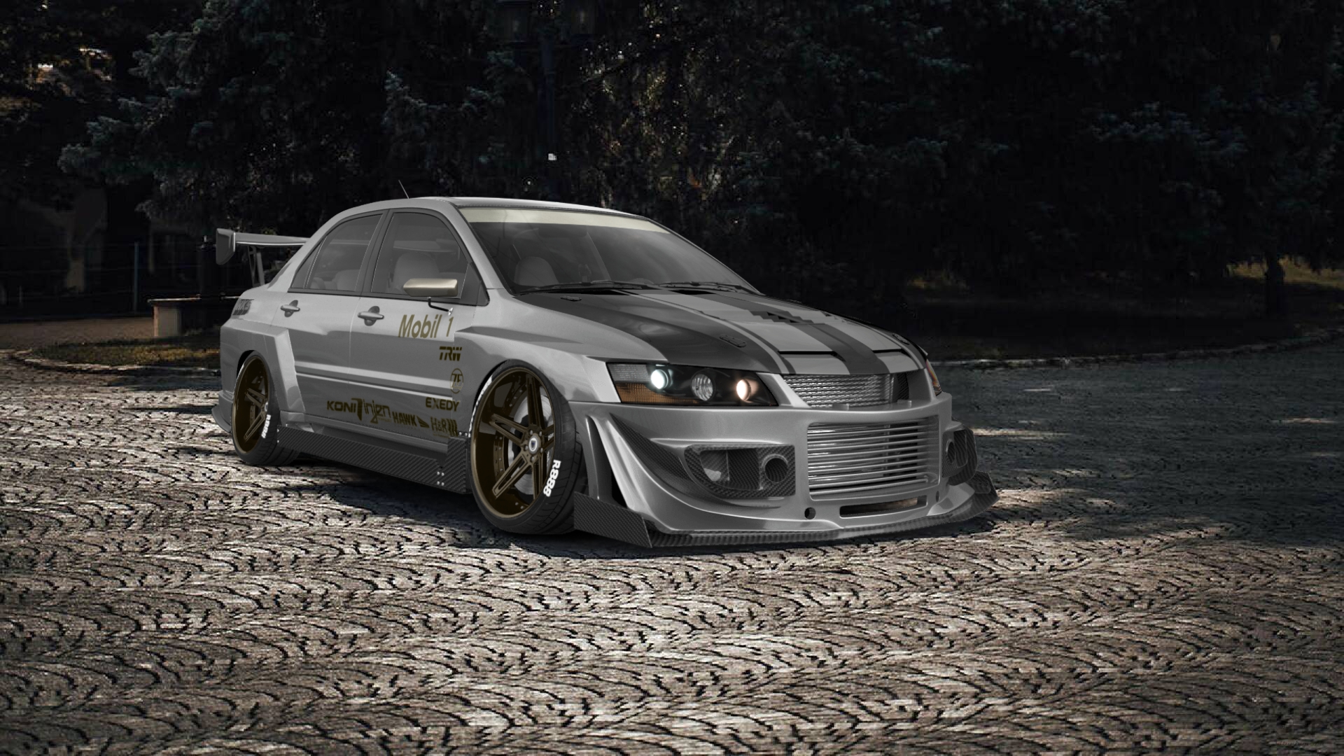 Mitsubishi Lancer Evo IX 4 Door Saloon 2005 tuning