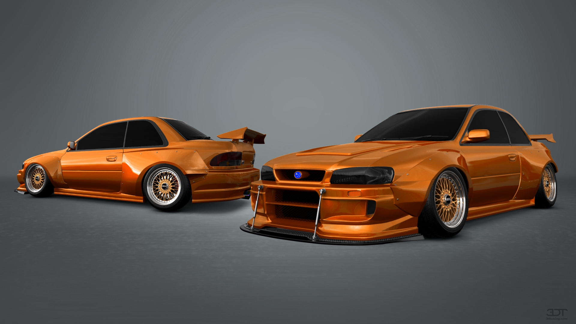Subaru Impreza WRX STI 22B 2 Door Coupe 2000 tuning