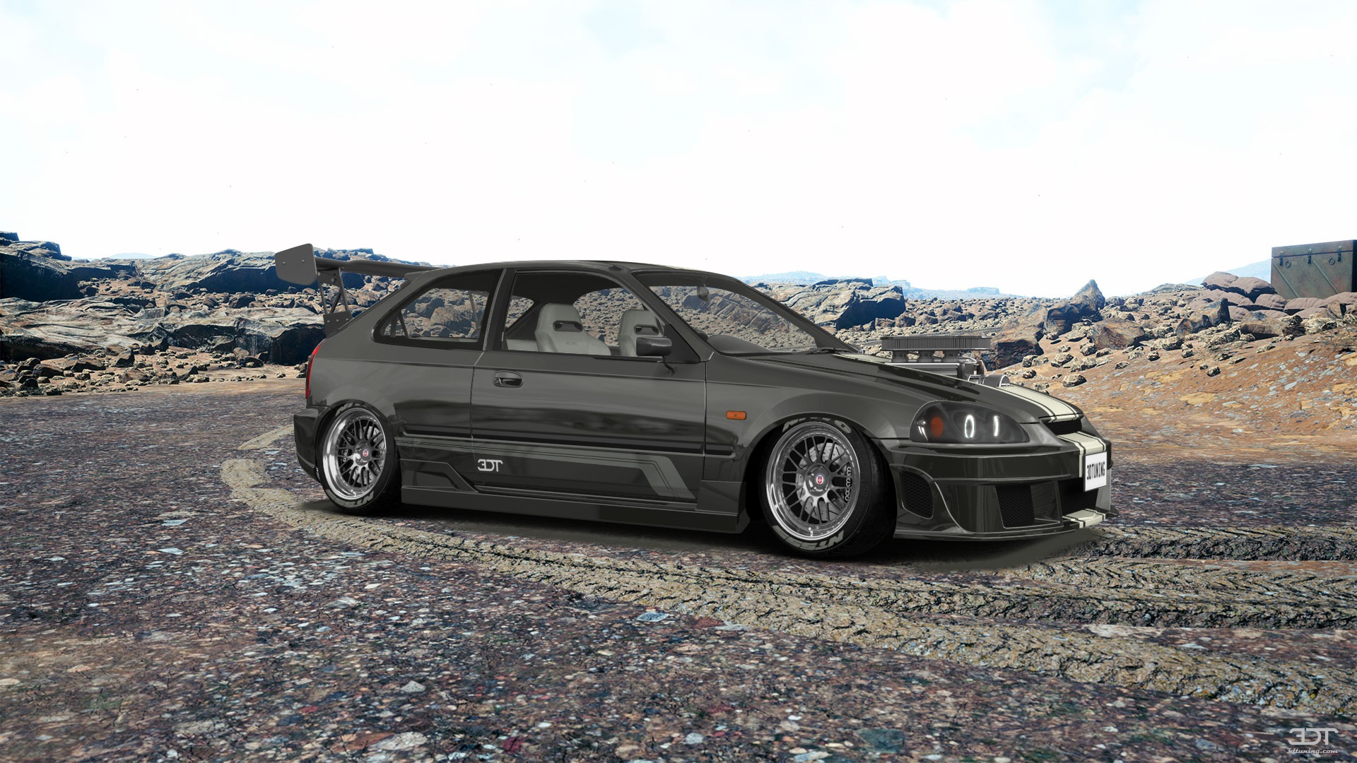 Honda Civic 3 Door Hatchback 1997 tuning