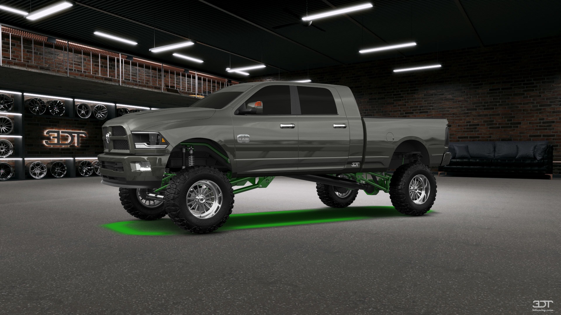 Dodge Ram 2500 Mega Cab 6.4 ft box 4 Door pickup truck 2010 tuning