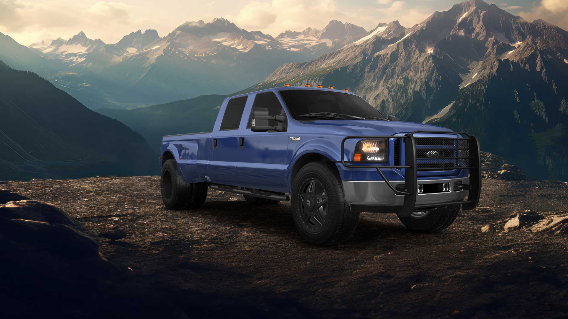 Ford F-350 DRW 4 Door pickup truck 1999 tuning