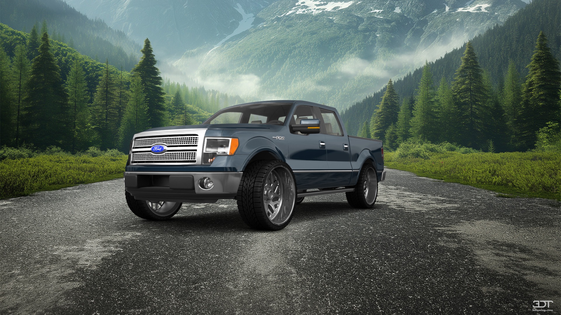 Ford F-150 Crew Cab 4 Door pickup truck 2013